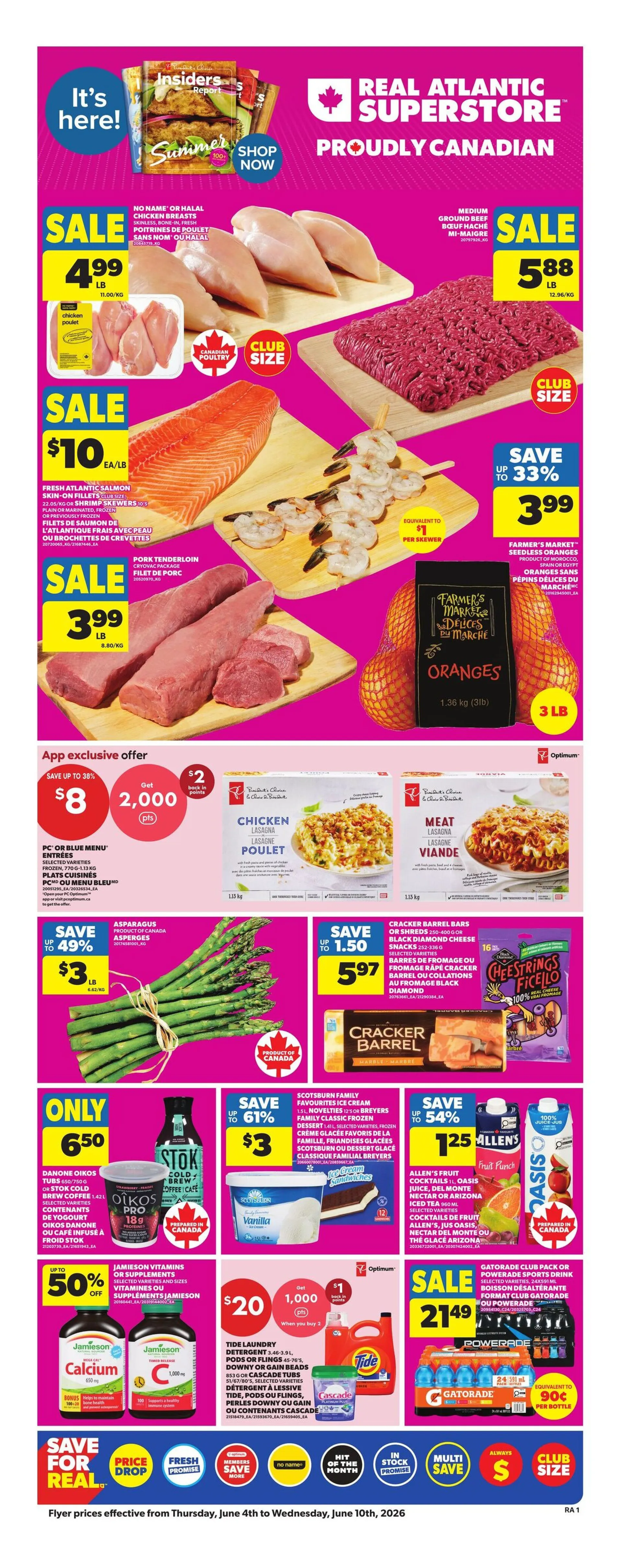 Atlantic Superstore Sales from June 4 to June 10 2026 - flyer page 