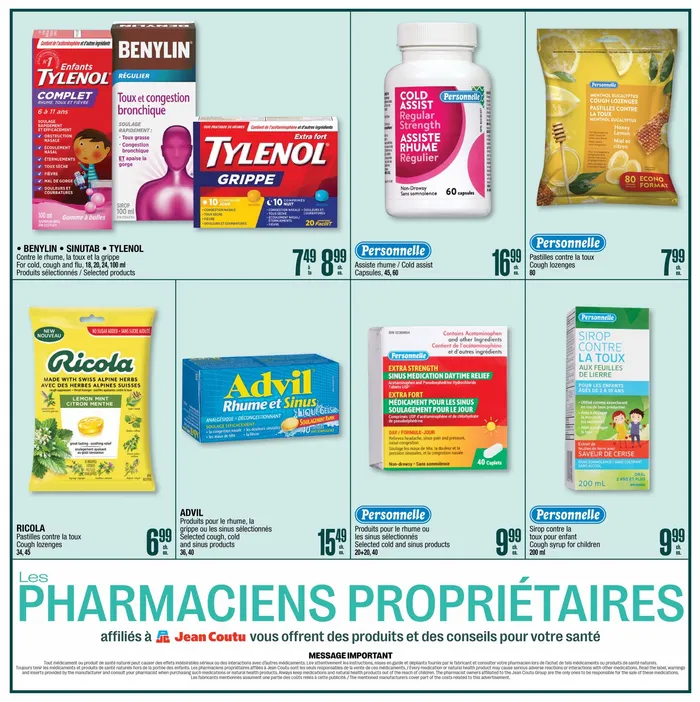 Jean Coutu Sales from March 27 to April 1 2026 - flyer page 3