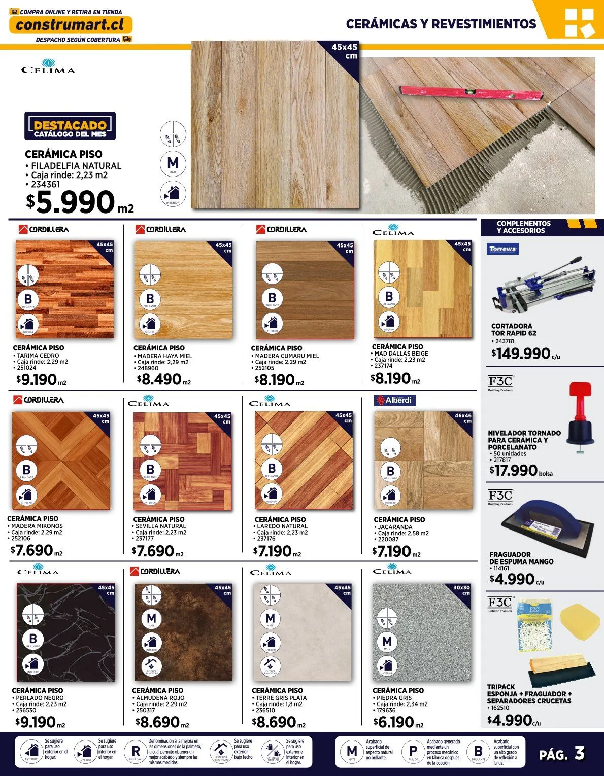 Catálogo de Ofertas en Construmart - Los últimos catálogos 1 de agosto al 31 de agosto 2025 - Página 3