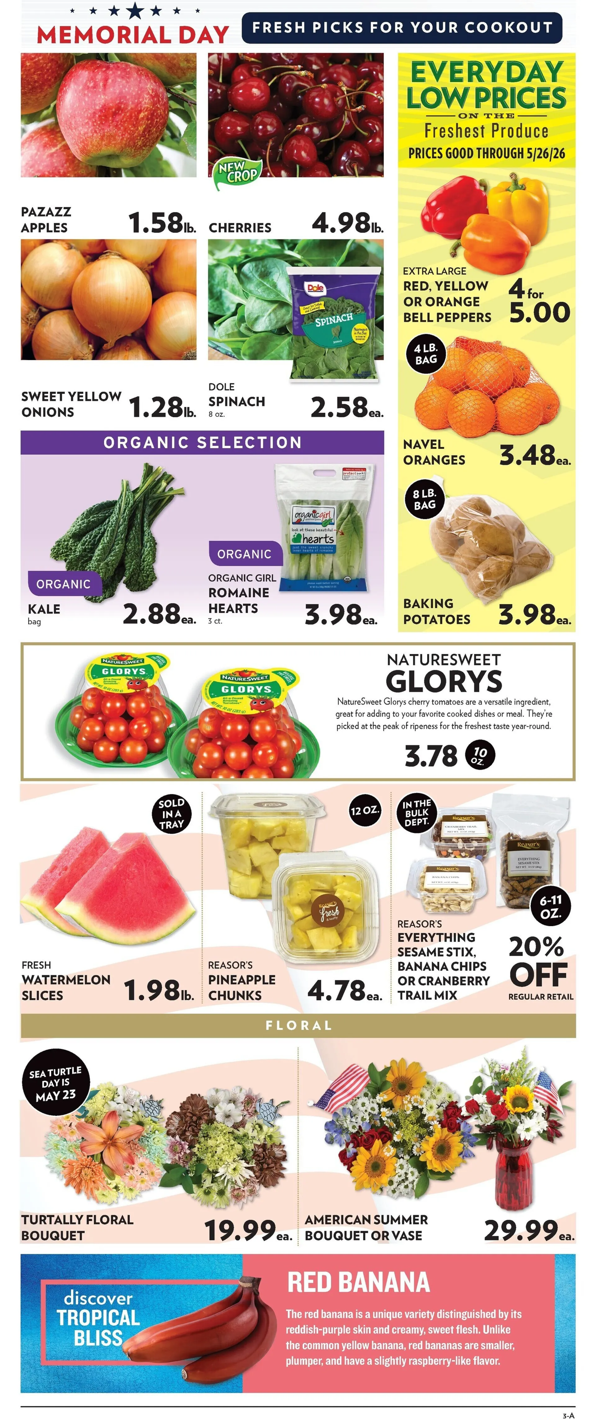 Weekly promotion Reasor's Sales spanning from May 20 to May 26 2026 - Page 3 for Catalogue 365