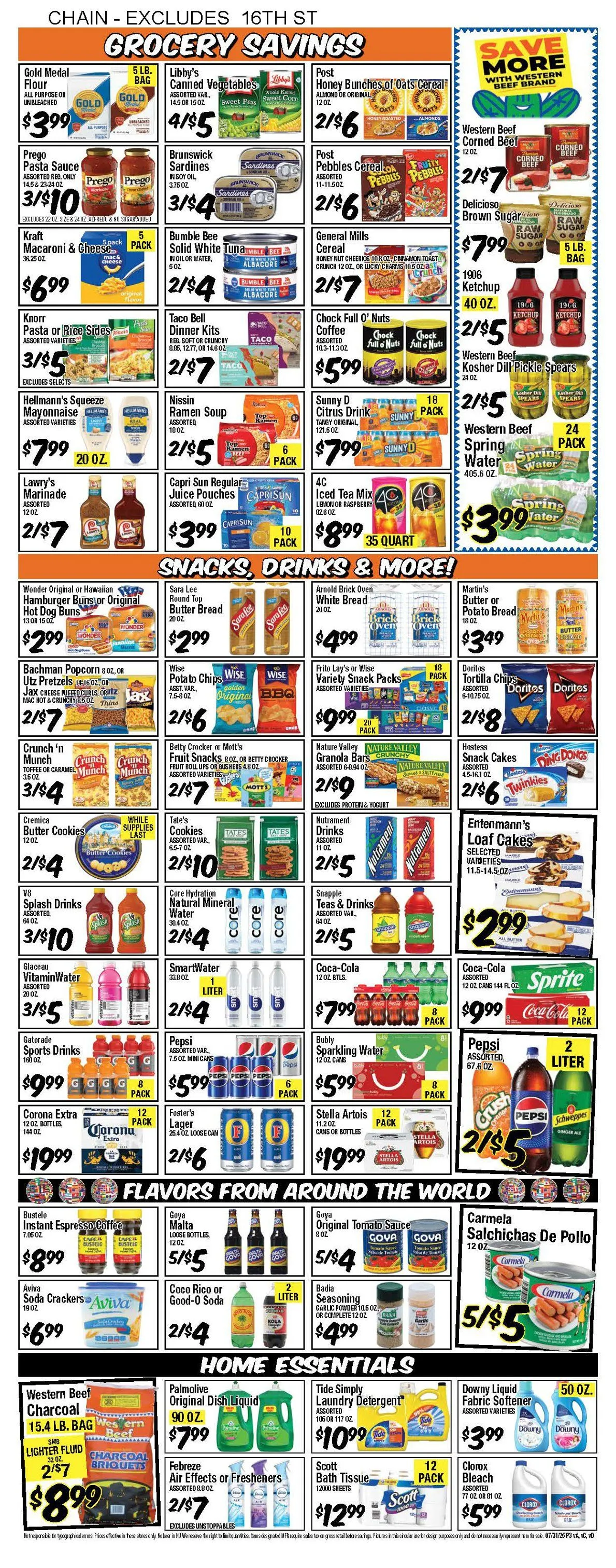 Weekly ad Western Beef Sales from July 31 to August 6 2025 - Page 3
