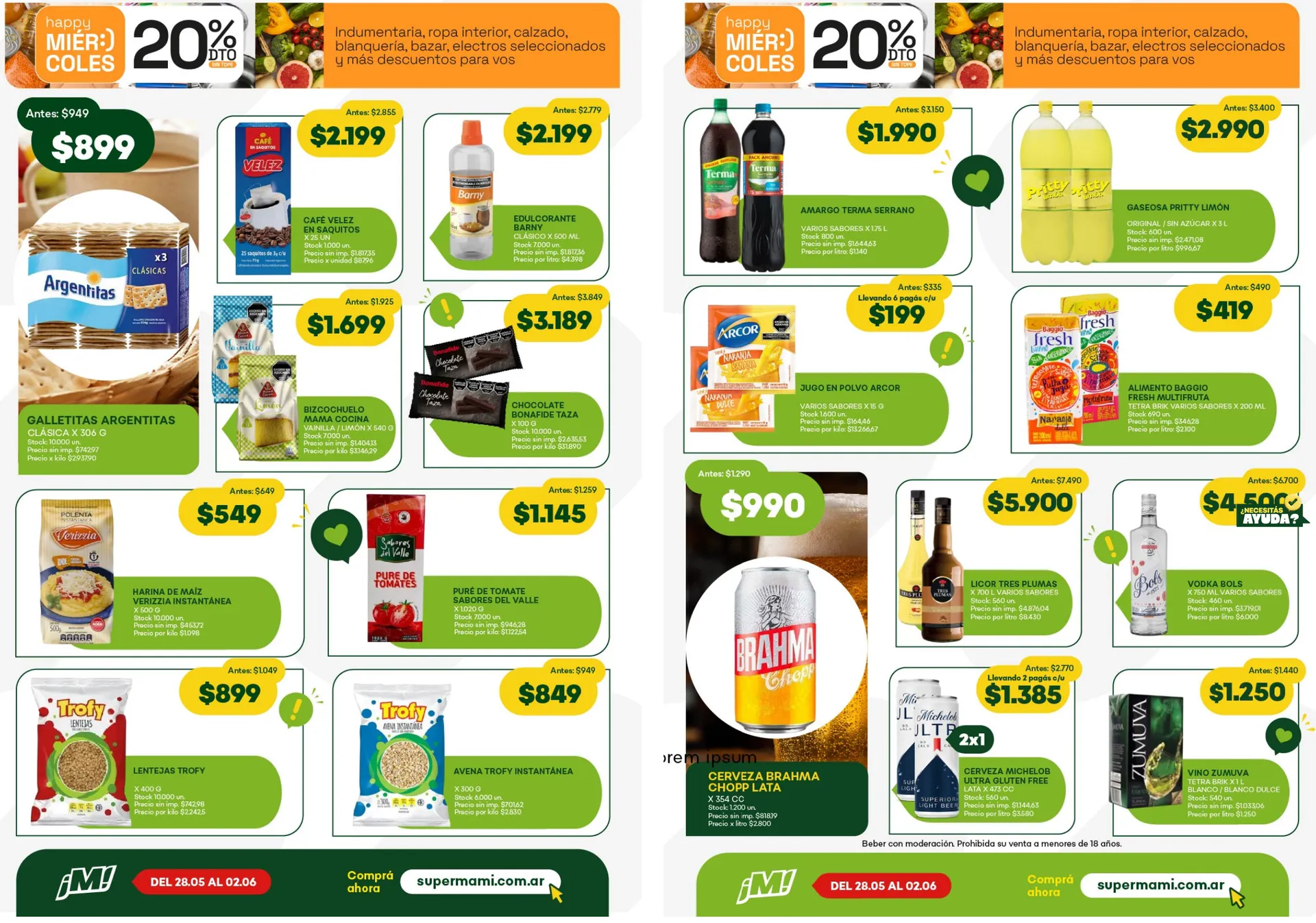 Ofertas de Ofertas Super Mami 28 de mayo al 2 de junio 2026 - Página 3 del catálogo