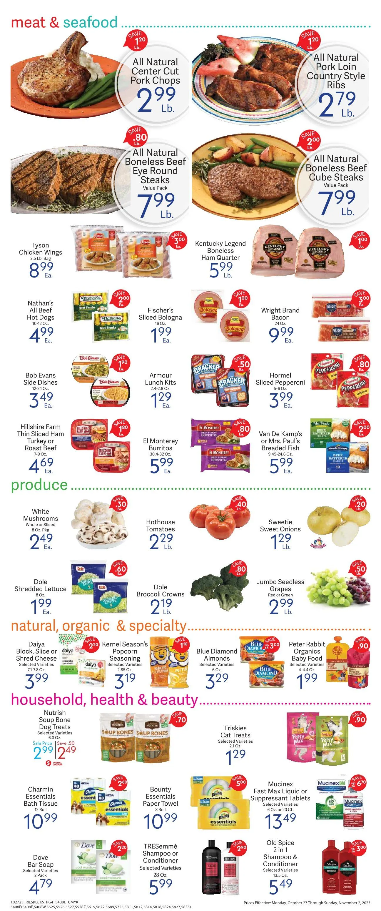 Weekly ad Riesbeck Sales from October 27 to November 2 2025 - Page 3