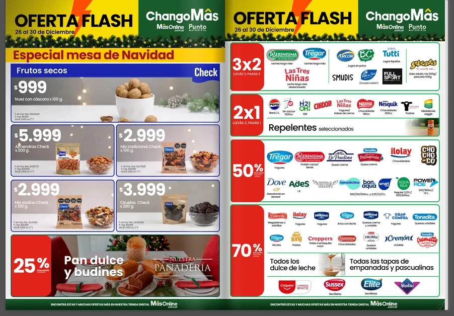 Ofertas de  Ofertas Changomas 26 de diciembre al 30 de diciembre 2025 - Página 3 del catálogo