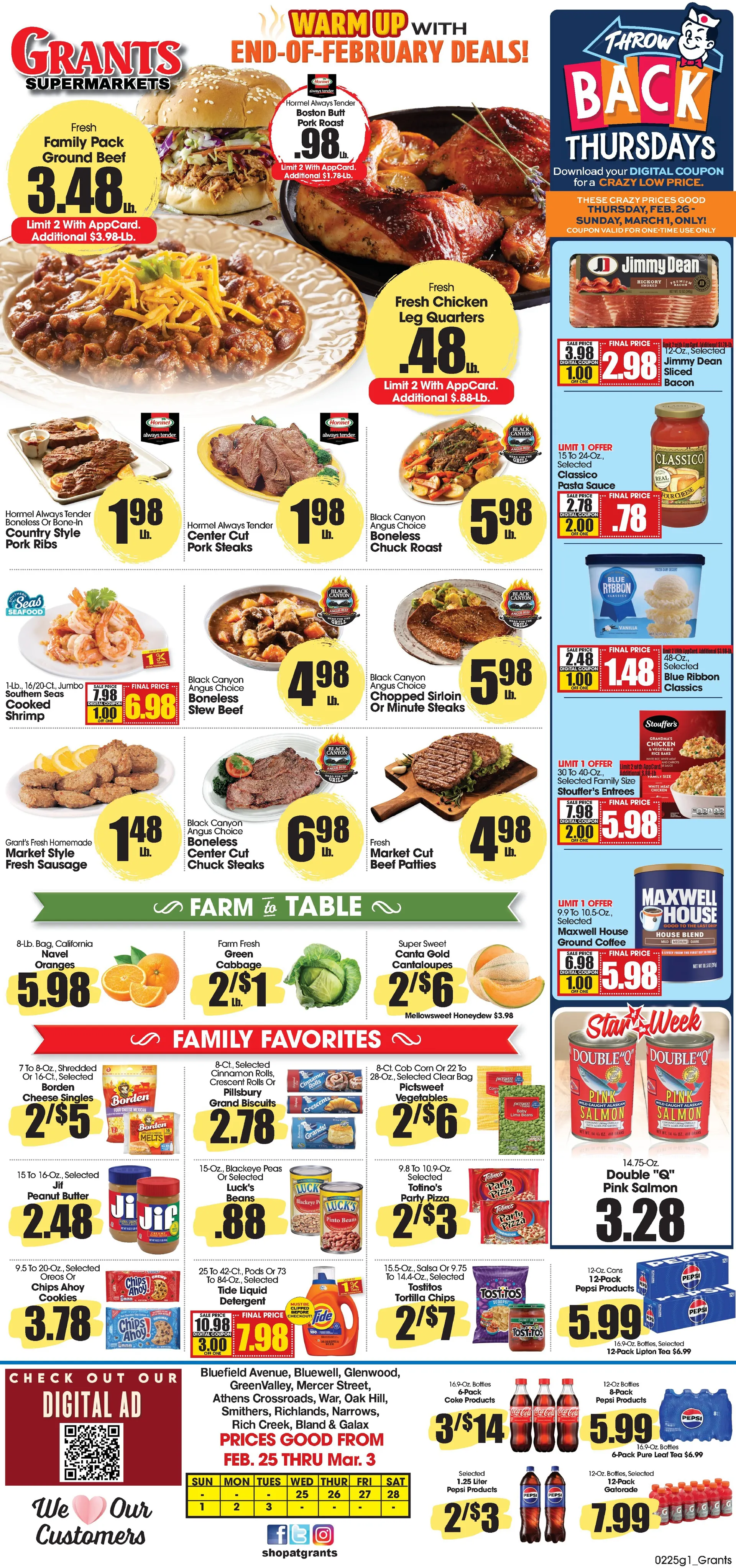 Weekly ad  Grant's Supermarket Sales from February 25 to March 3 2026 - Page 3