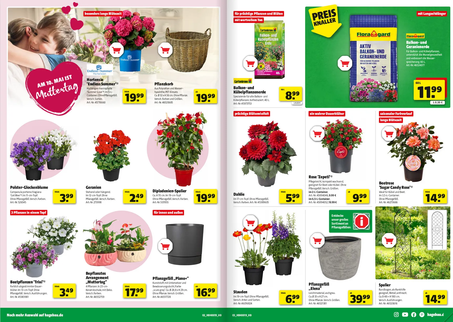 Hagebaumarkt Prospekte von 2. Mai bis 9. Mai 2026 - Prospekt seite 3