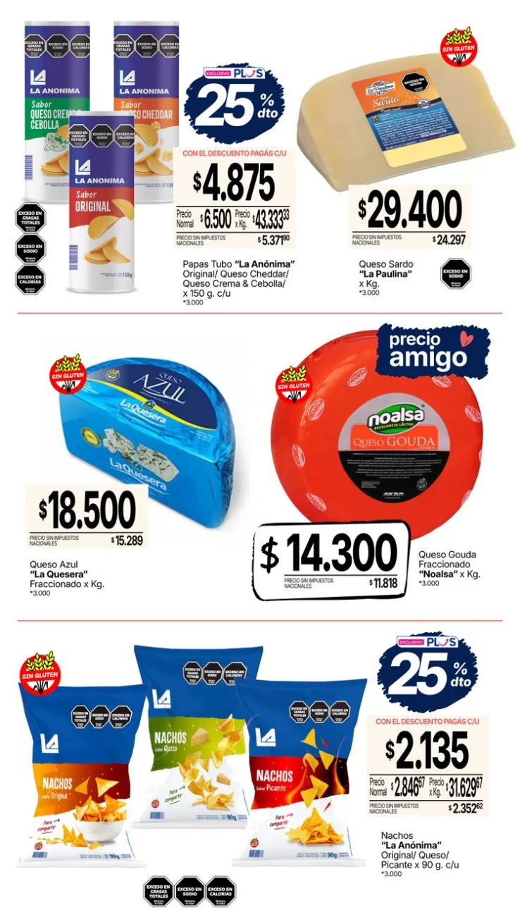 Ofertas de  Ofertas La Anónima  14 de julio al 20 de julio 2026 - Página 3 del catálogo