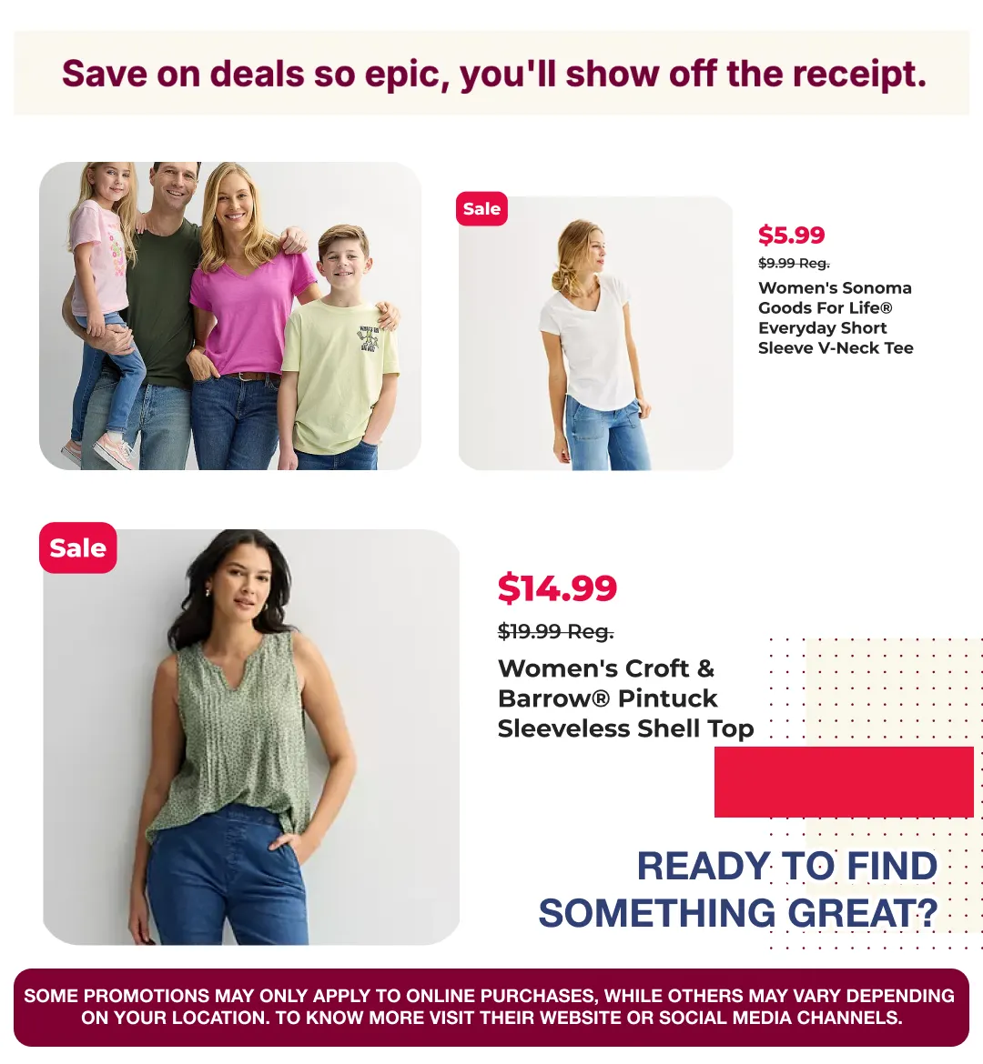 Weekly promotion  Kohl's Sales spanning from April 7 to April 27 2026 - Page 3 for Catalogue 365
