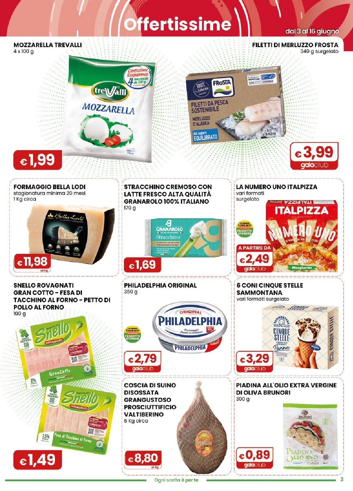 Volantini Gala Supermercati da 3 giugno a 16 giugno di 2026 - Pagina del volantino 3