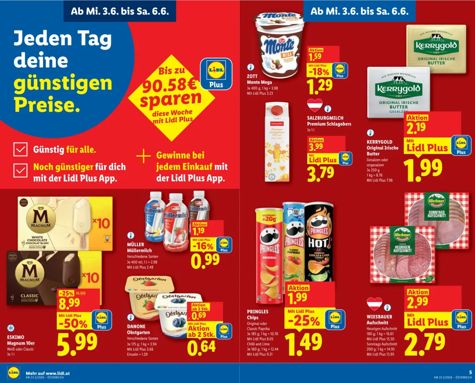 Lidl von 3. Juni bis 6. Juni 2026 - Flugblätt seite 3
