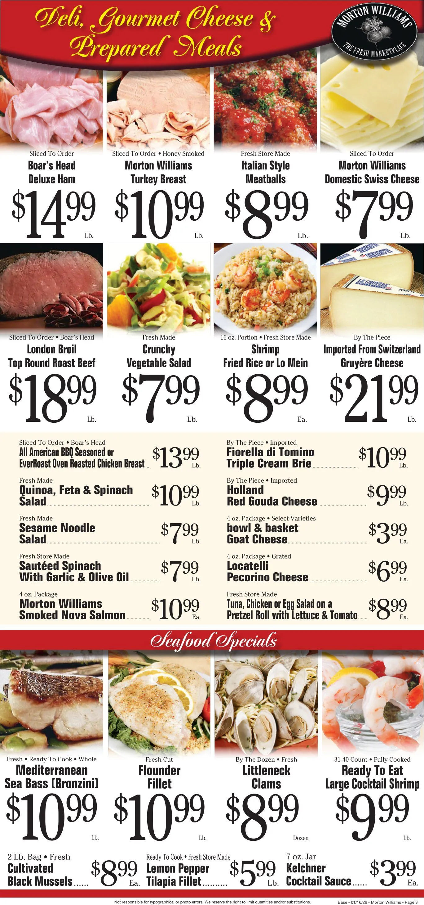 Weekly ad Morton Williams Sales from January 16 to January 22 2026 - Page 3