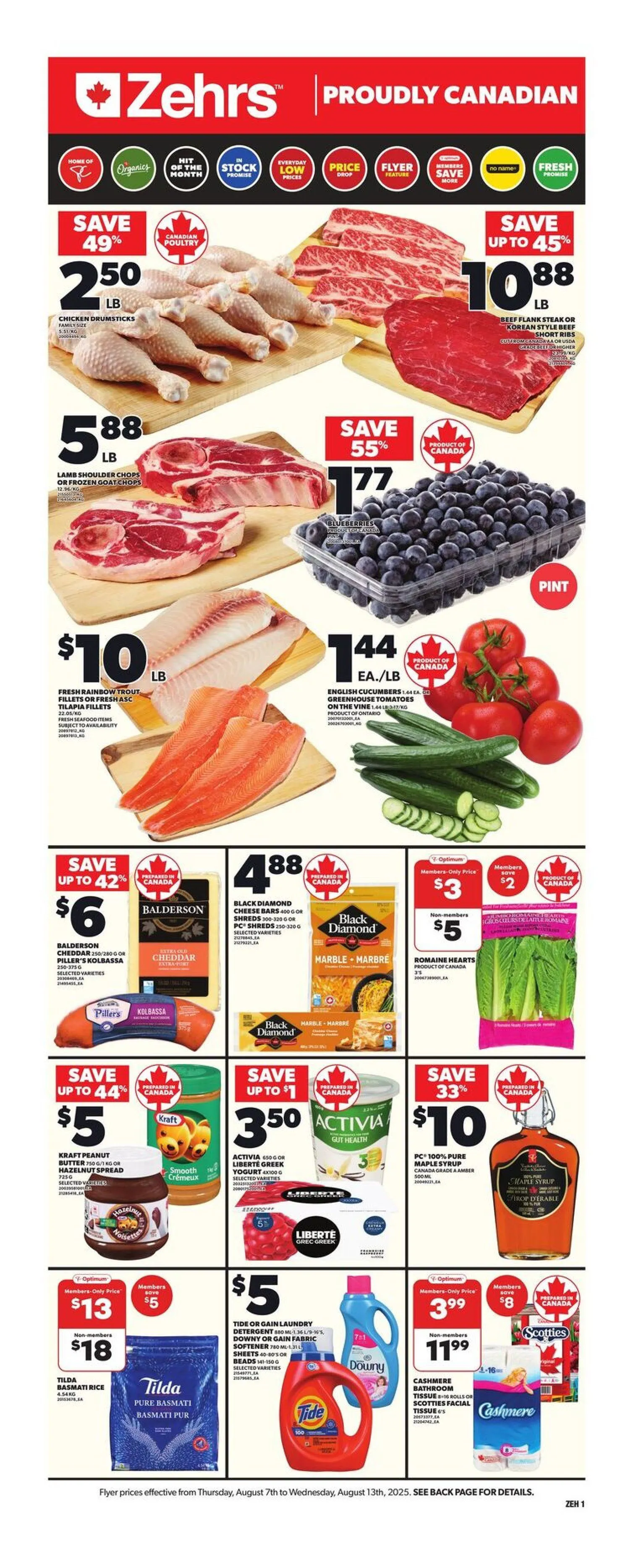 Zehrs Sales from August 7 to August 13 2025 - flyer page 3