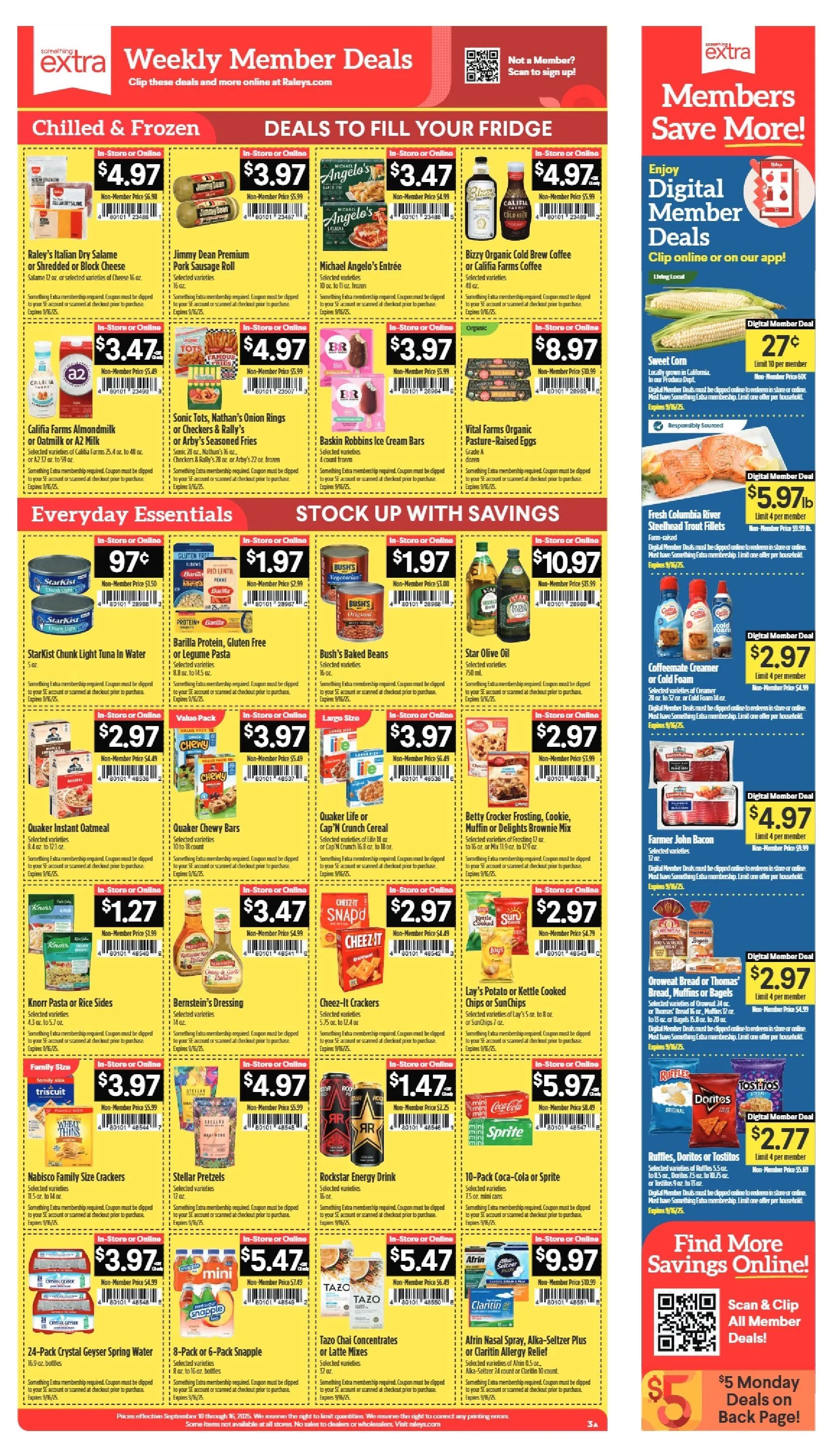 Weekly ad Raley's Sales from September 10 to September 17 2025 - Page 3
