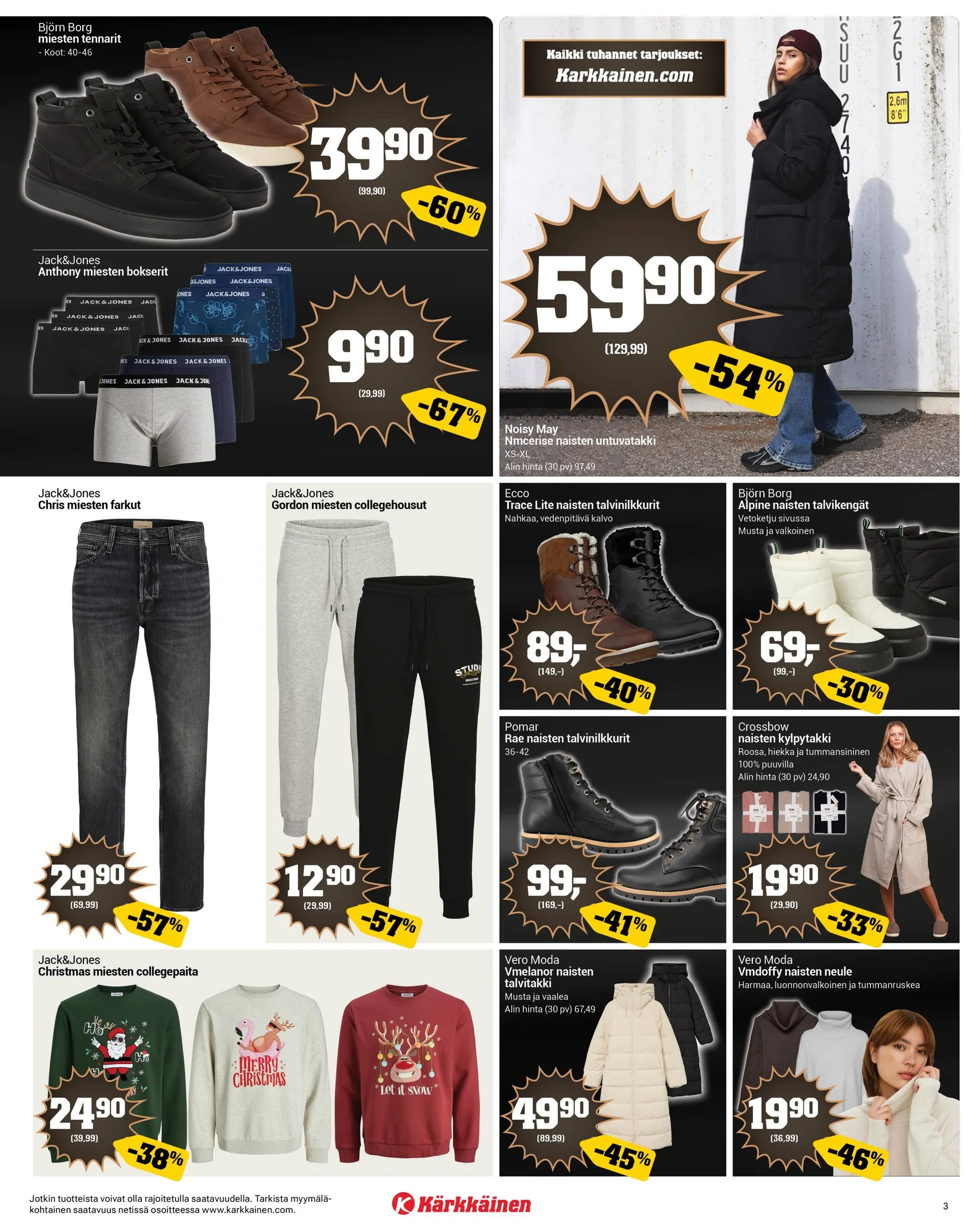 Kärkkäinen Black Friday Tarjoukset voimassa alkaen 19. marraskuuta - 2. joulukuuta 2025 - Tarjouslehti sivu 3