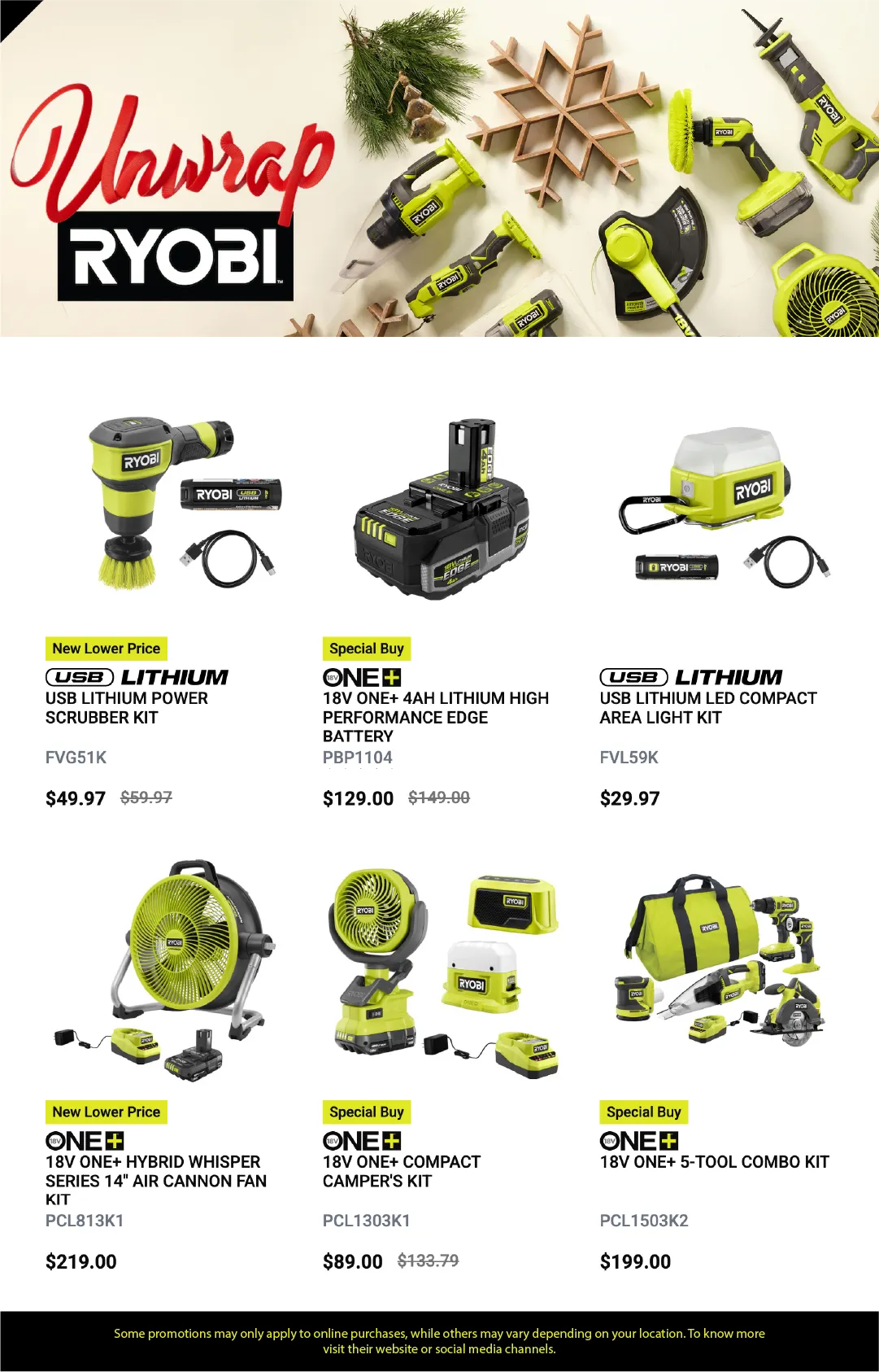 Weekly ad Ryobi Sales from November 25 to December 6 2025 - Page 2