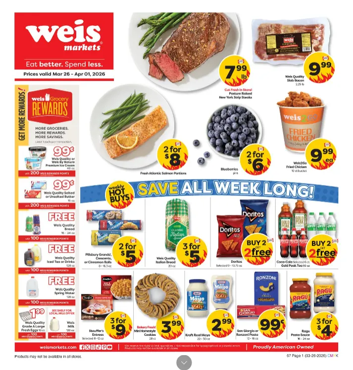 Weekly ad Weis Sales from March 27 to April 1 2026 - Page 3