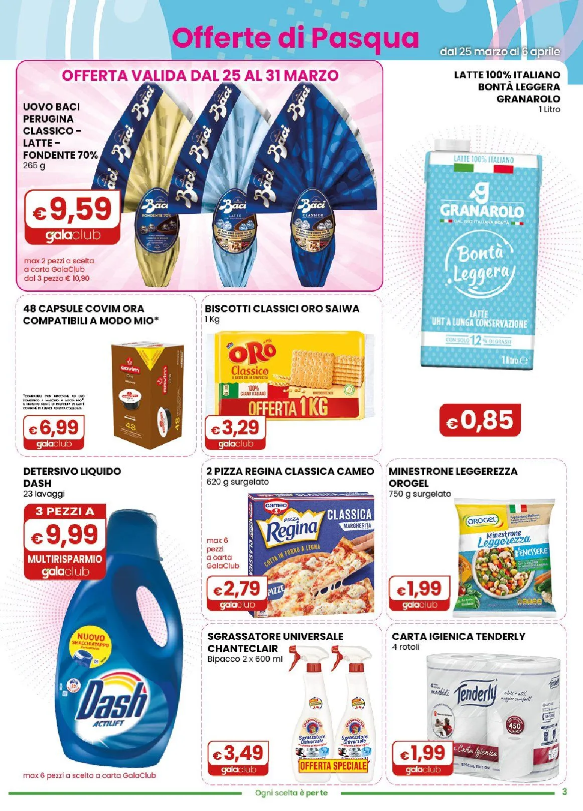 Volantini Gala Supermercati da 25 marzo a 6 aprile di 2026 - Pagina del volantino 3