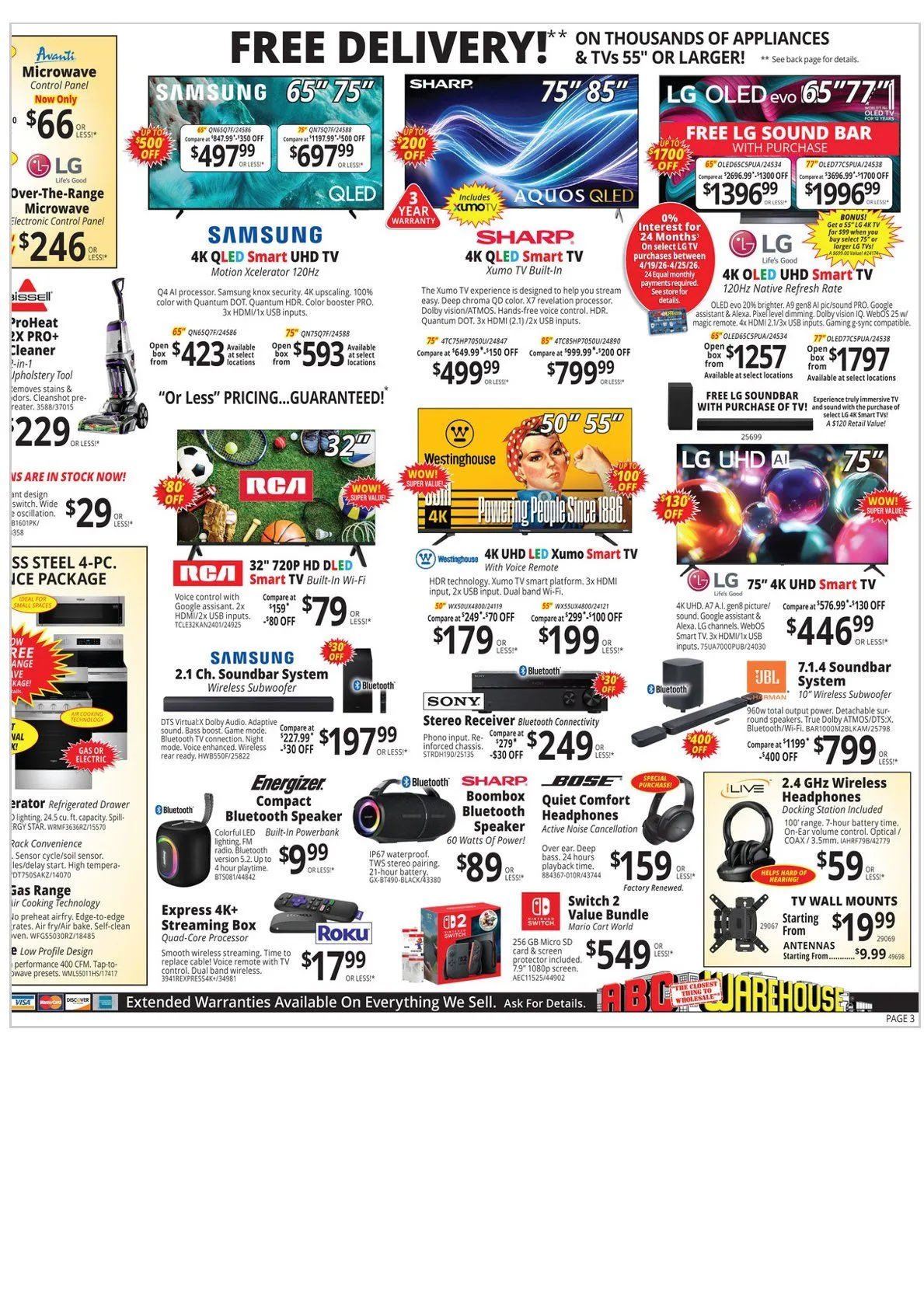 Weekly ad ABC Warehouse weekly ads from April 19 to April 25 2026 - Page 3