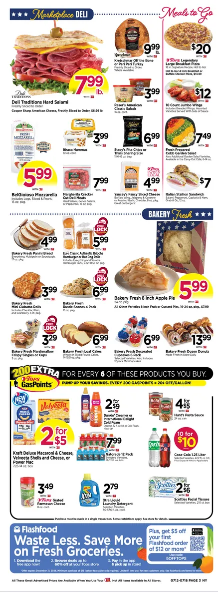 Weekly ad Tops Friendly Markets Sales from July 12 to July 18 2026 - Page 3