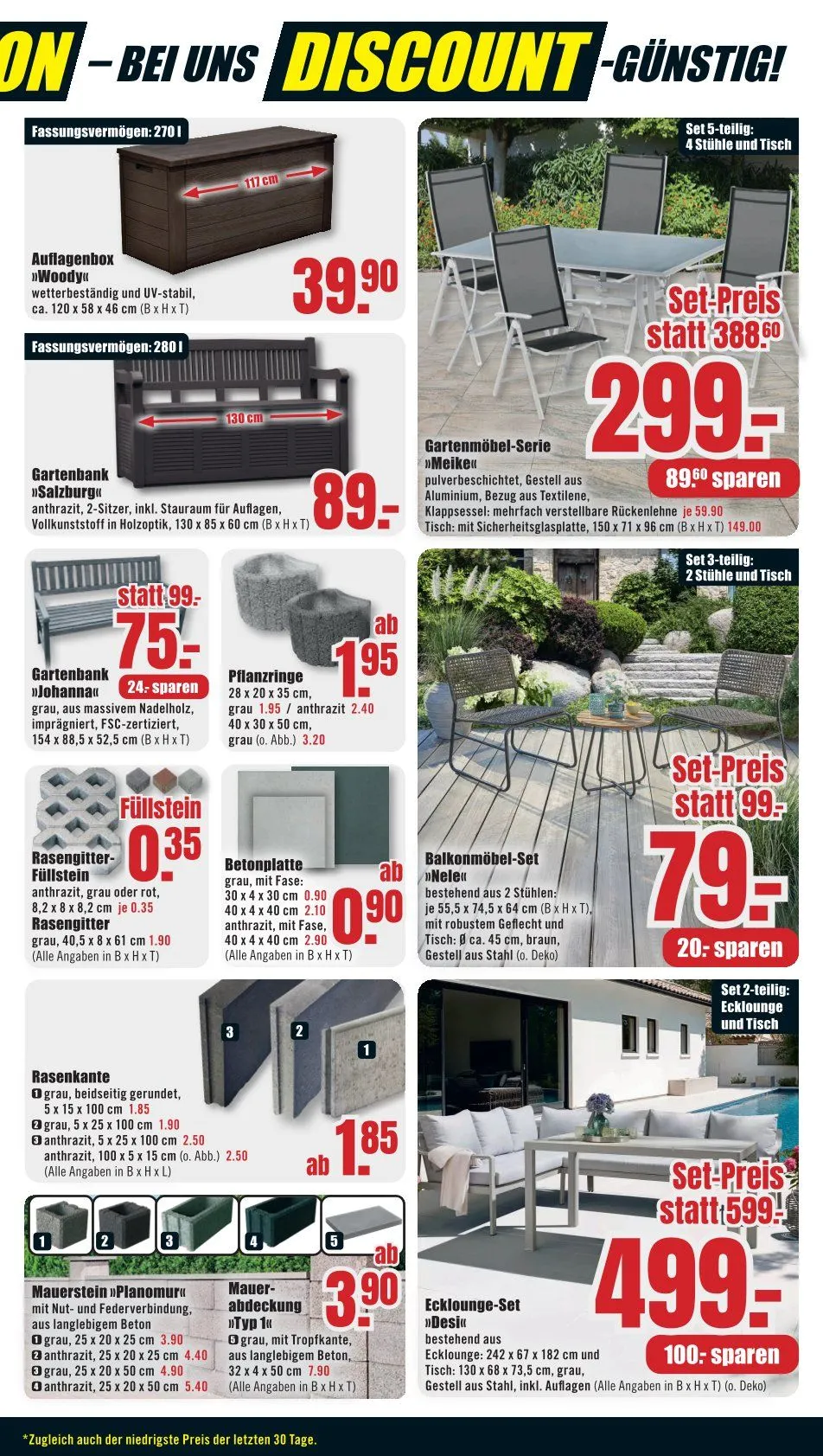 B1 Discount Baumarkt Angebote von 8. März bis 14. März 2025 - Prospekt seite 3