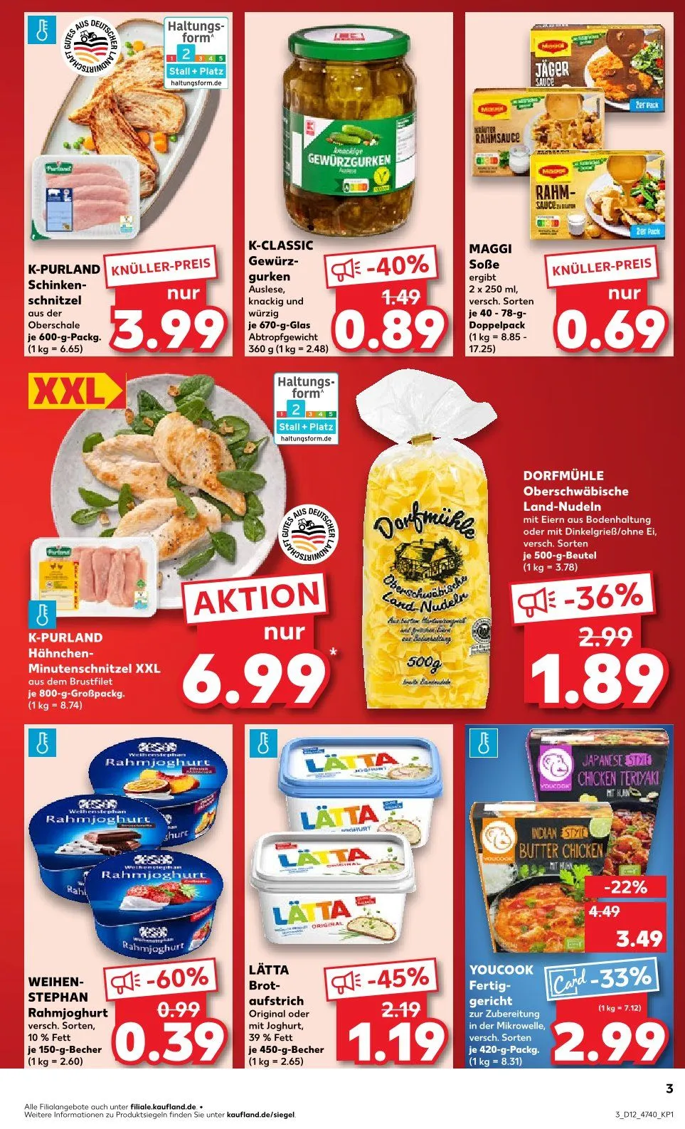 Kaufland Prospekt von 20. März bis 26. März 2025 - Prospekt seite 3