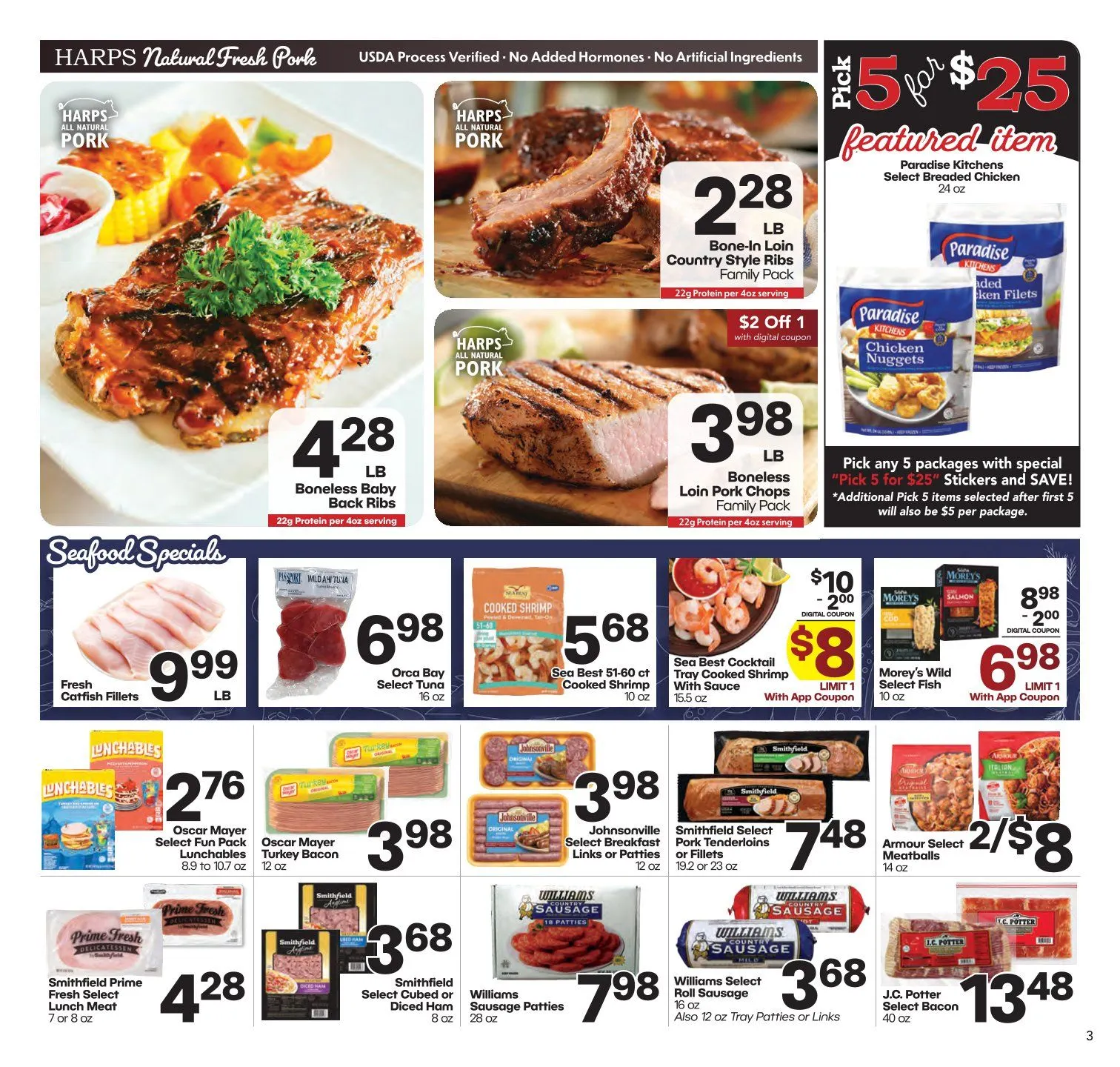 Weekly promotion Harps Foods Sales spanning from September 9 to September 16 2025 - Page 3 for Catalogue 365