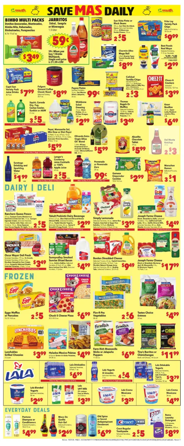 Weekly ad Vallarta Sales from October 1 to October 7 2025 - Page 3