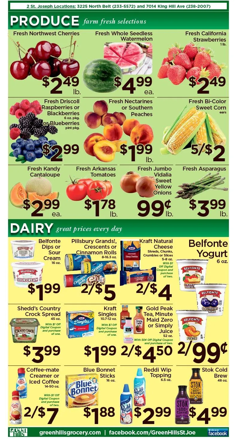 Weekly ad Green Hills Grocery Sales from June 25 to July 1 2025 - Page 2