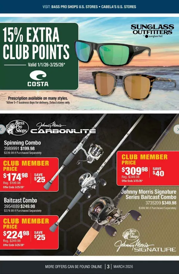 Weekly ad Bass Pro Shops Sales from March 27 to March 31 2026 - Page 3