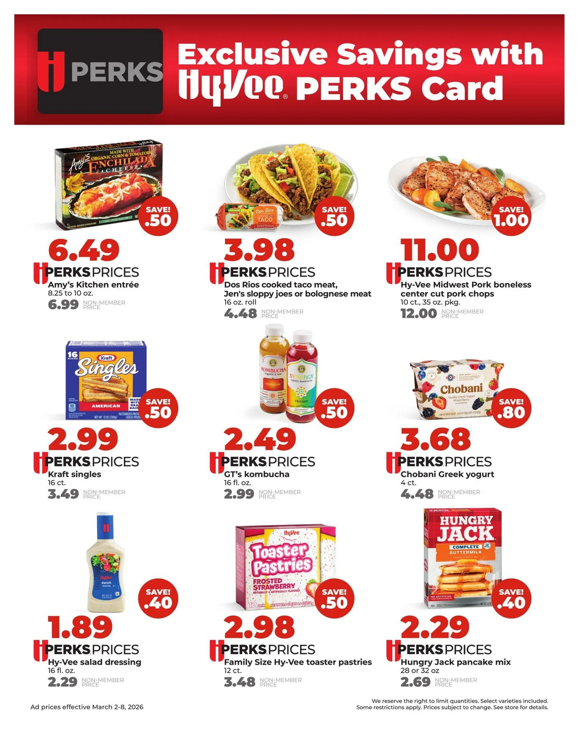 Weekly ad HyVee Sales from March 2 to March 8 2026 - Page 3