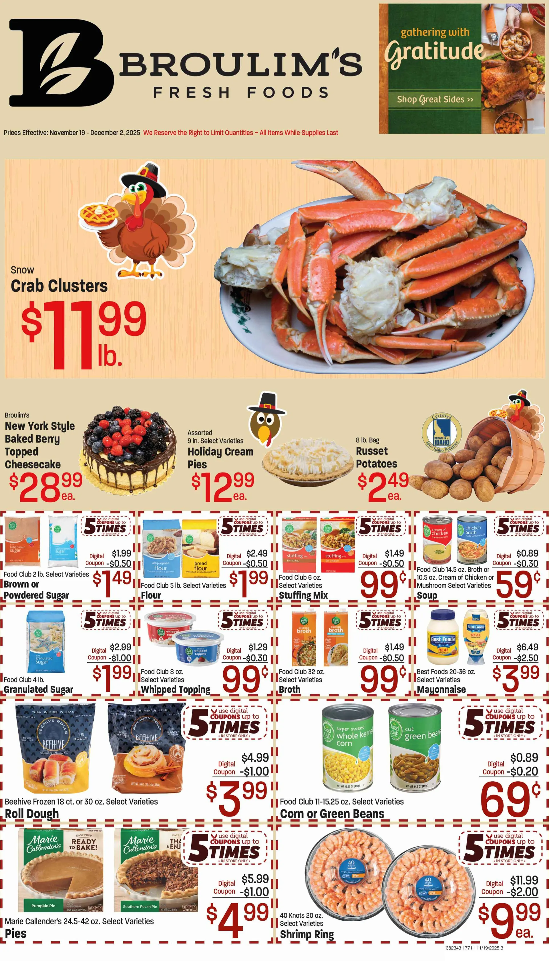 Weekly ad  Broulim's Sales from November 13 to December 9 2025 - Page 3