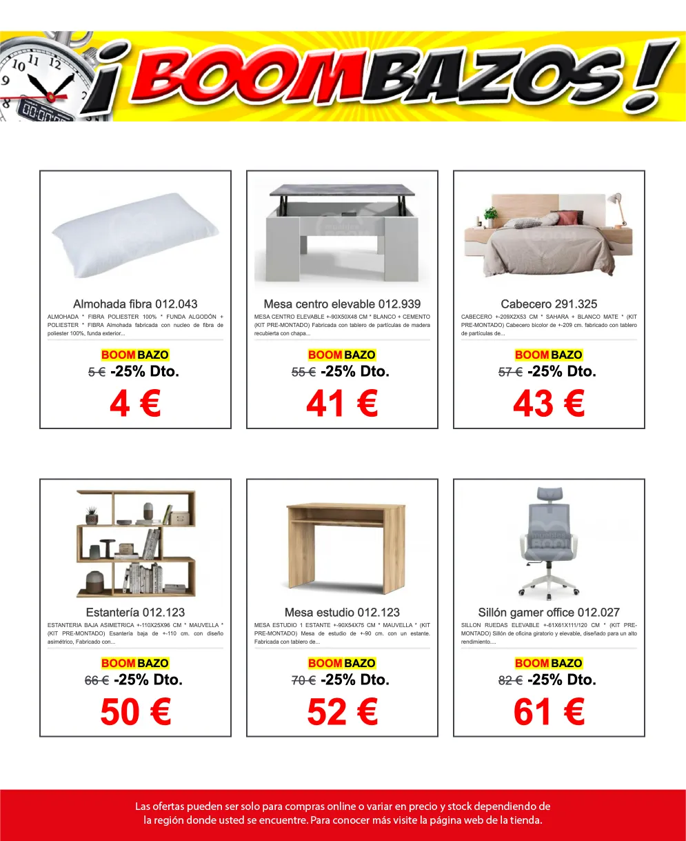 Catálogo de  Muebles BOOM Ofertas 29 de julio al 12 de agosto 2026 - Página 2