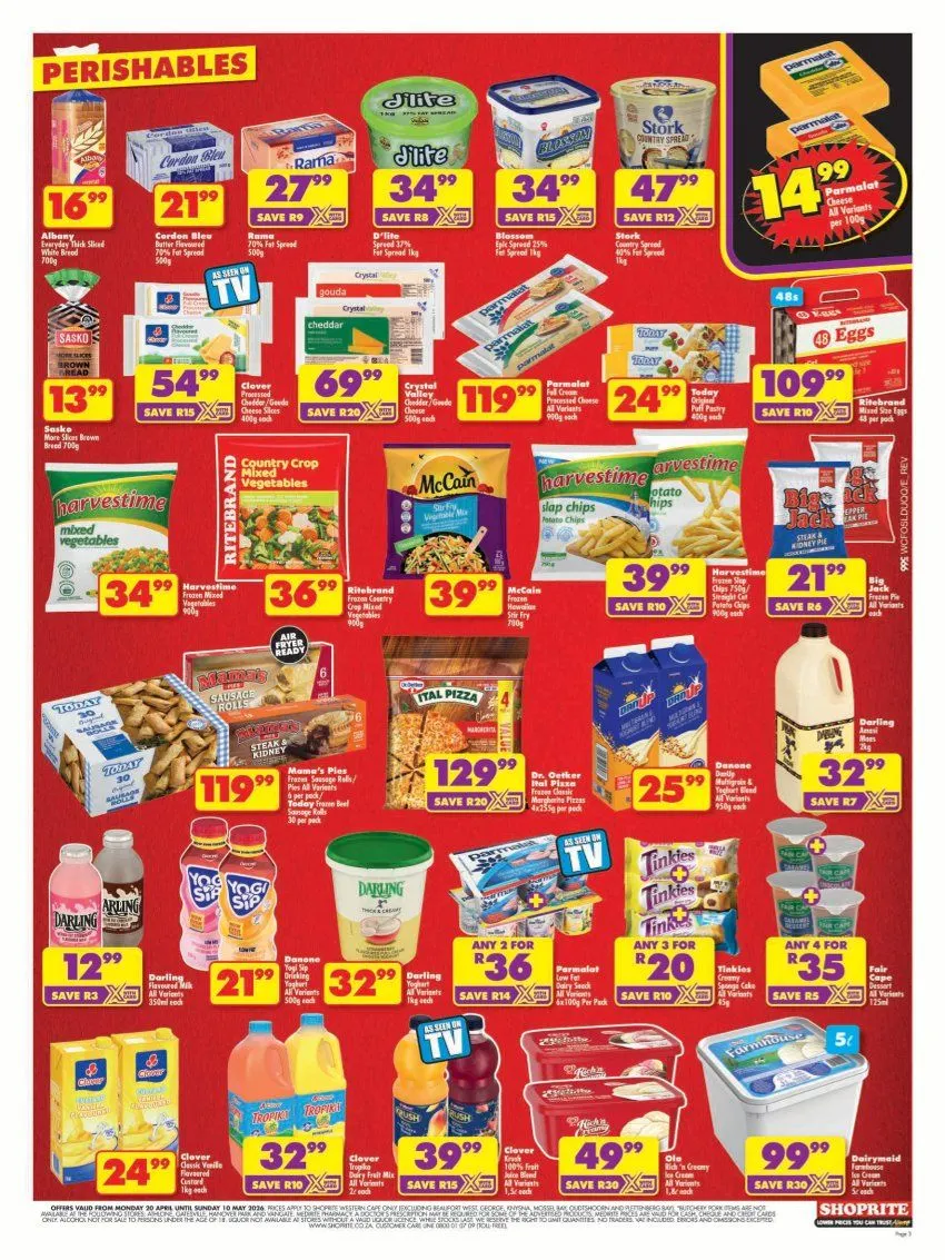  Shoprite Sales from 23 April to 10 May 2026 - Catalogue Page 3