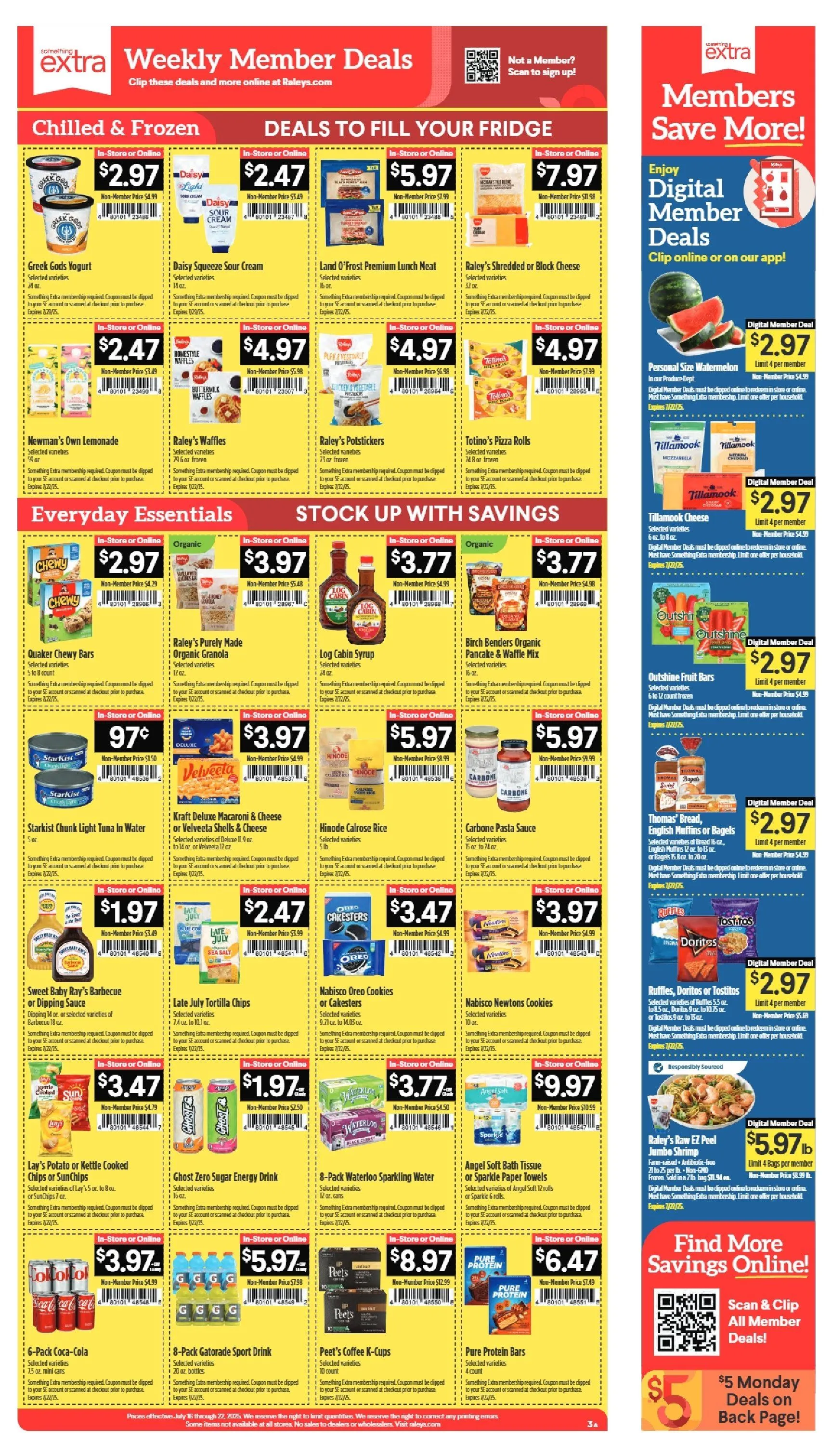 Weekly ad Raley's Sales from July 16 to July 22 2025 - Page 3