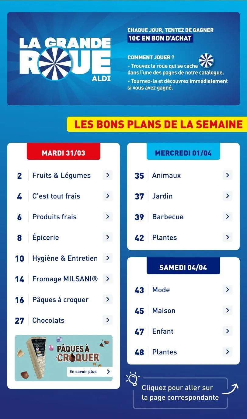 Catalogues ALDI du 31 mars au 6 avril 2026 - Catalogue page 3