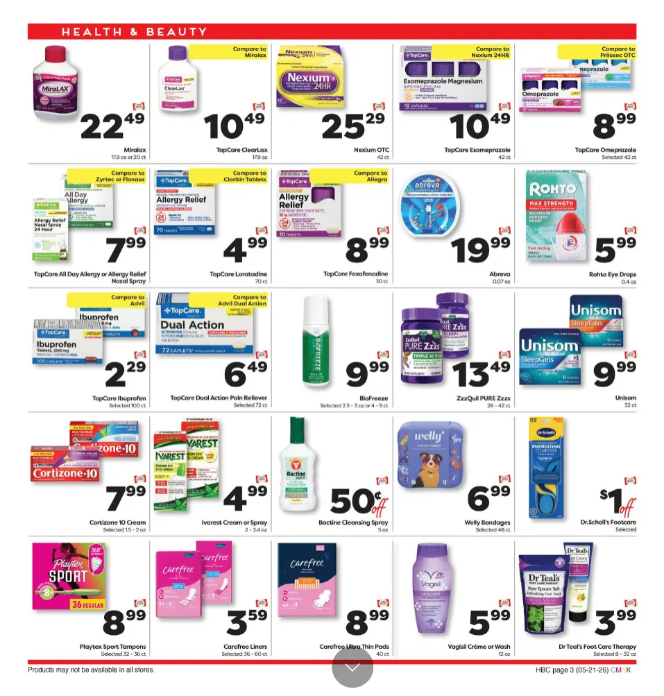 Weekly promotion Weis Sales spanning from May 21 to June 17 2026 - Page 3 for Catalogue 365