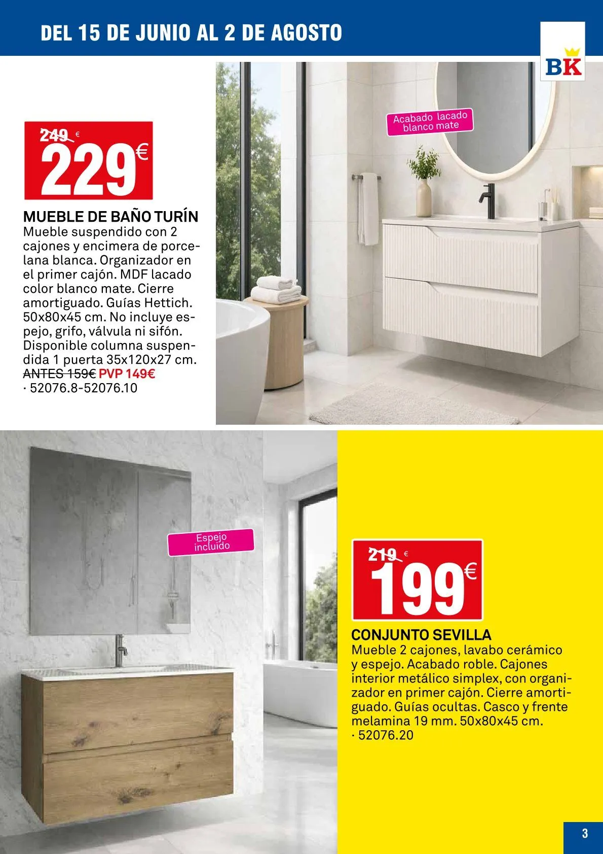 Catálogo de Bricoking Ofertas 15 de junio al 2 de agosto 2026 - Página 3