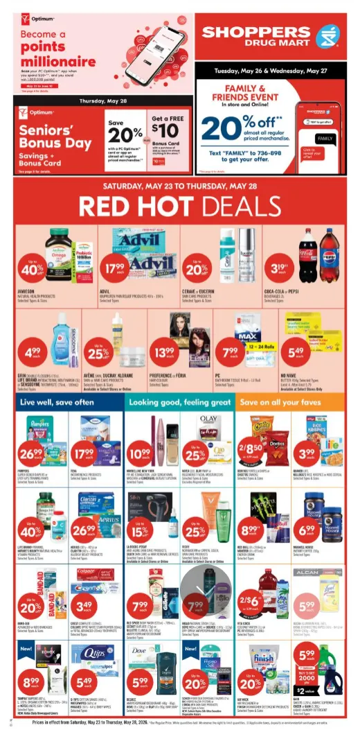 Shoppers Drug Mart Sales from May 23 to May 28 2026 - flyer page 3