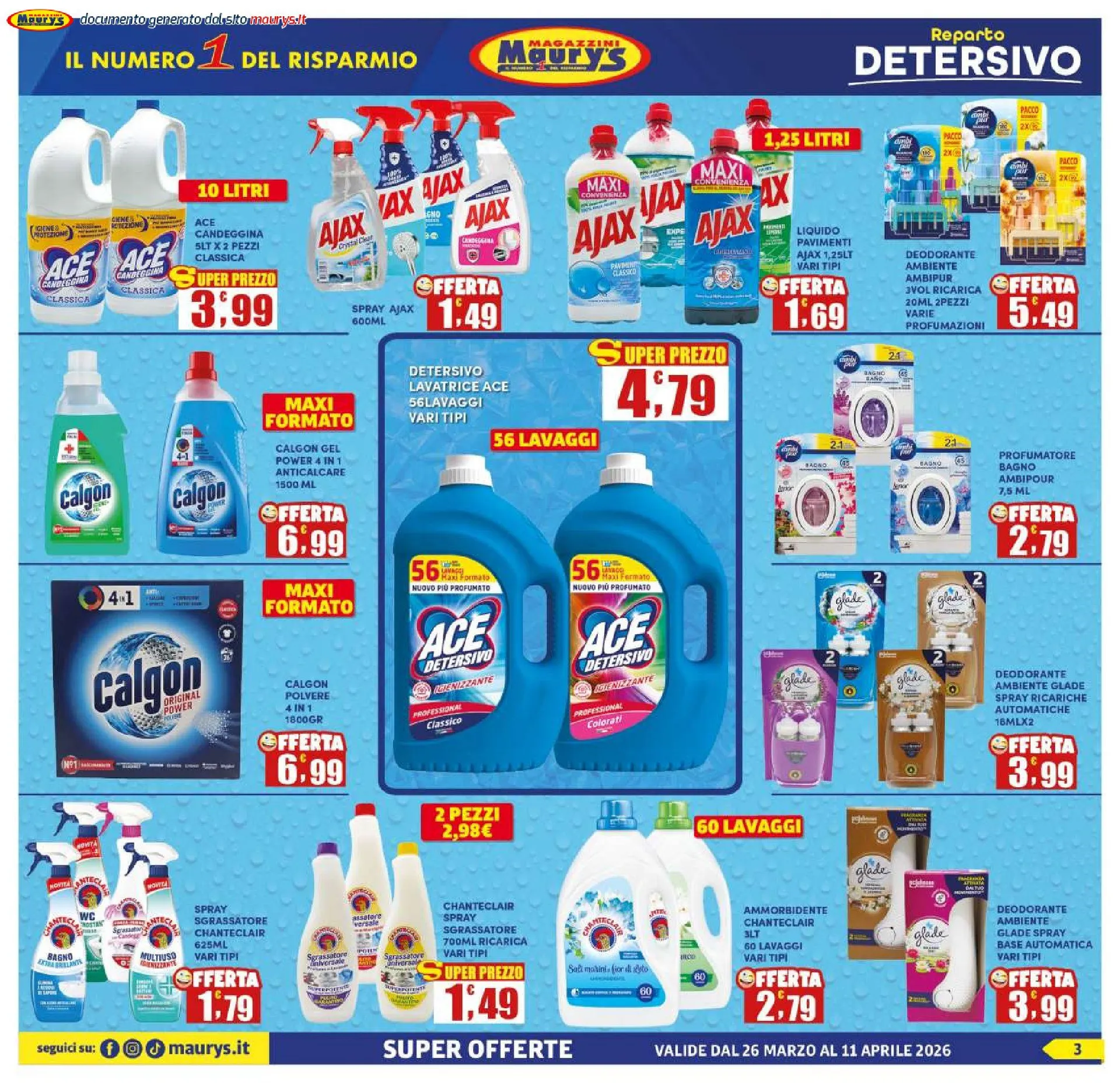 Maury's Volantino da 30 marzo a 6 aprile di 2026 - Pagina del volantino 3