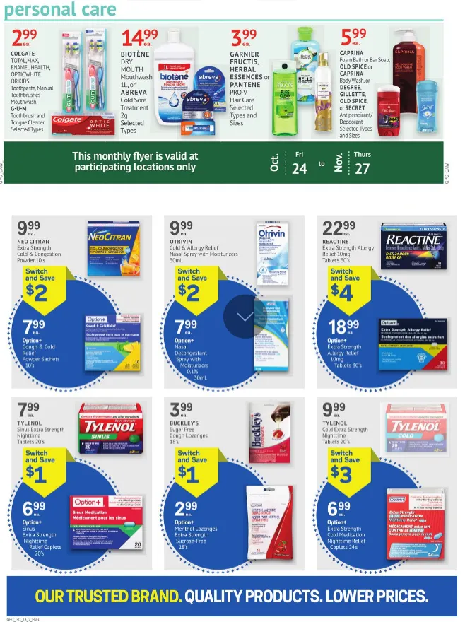 Guardian Pharmacy Sales from October 24 to November 27 2025 - flyer page 3