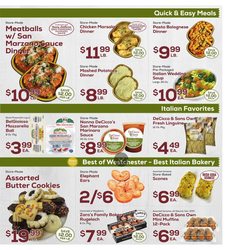 Weekly ad  DeCicco & Sons Sales from February 20 to February 26 2026 - Page 3