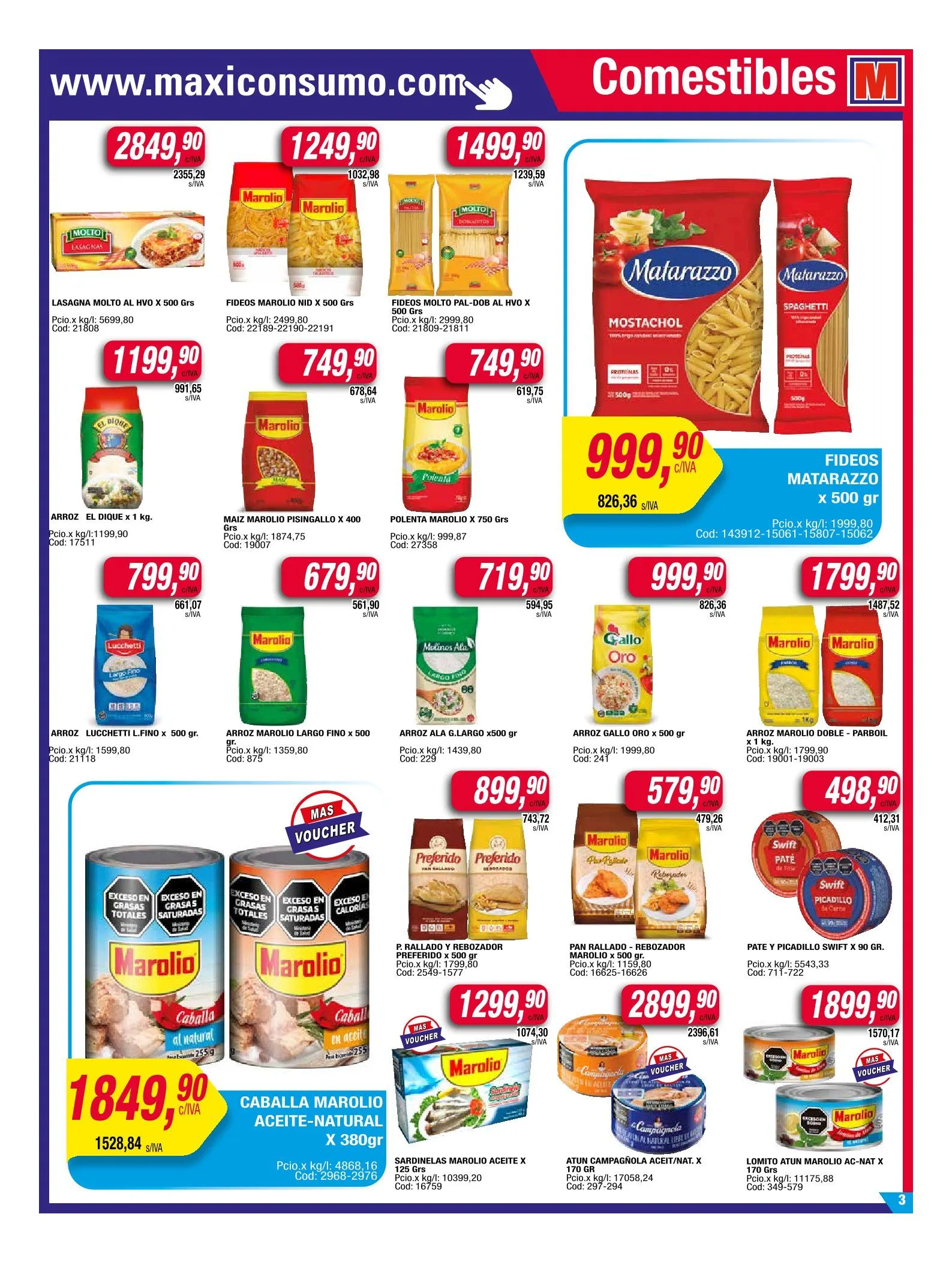 Ofertas de Maxiconsumo Ofertas 6 de enero al 12 de enero 2025 - Página 3 del catálogo