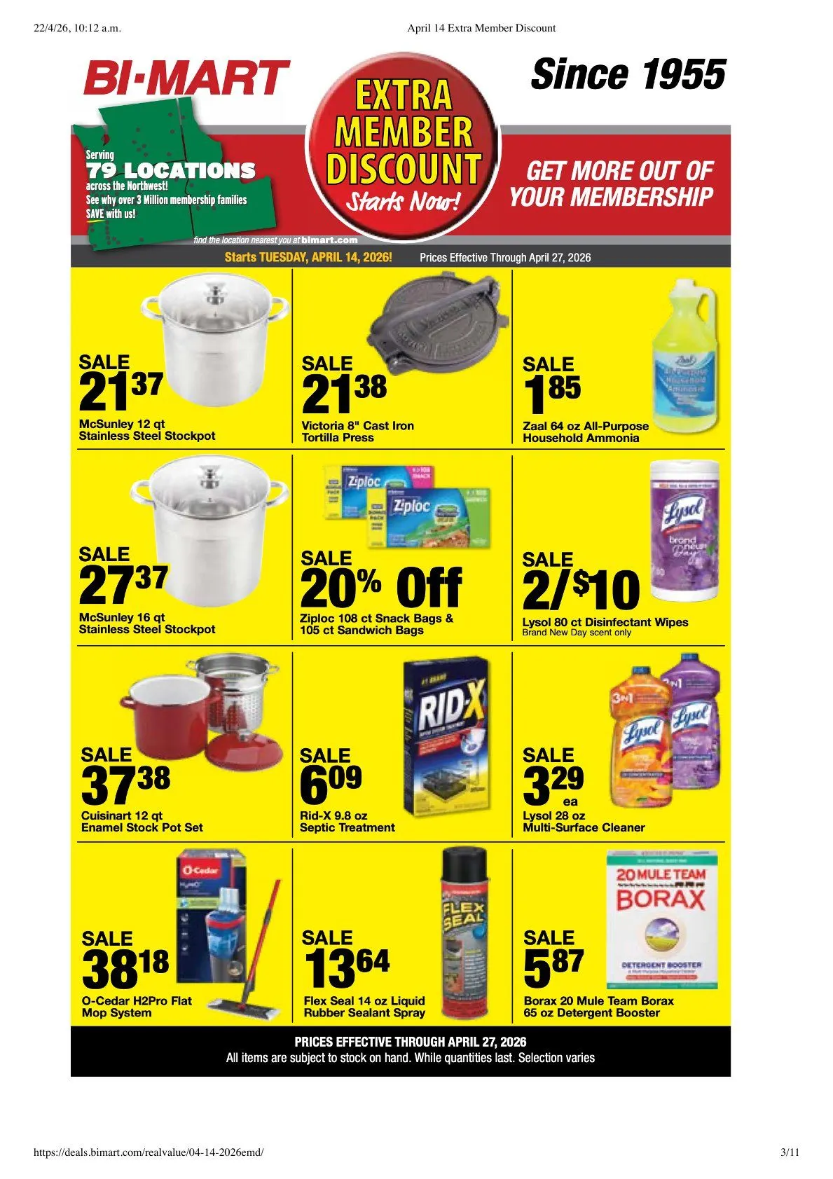 Weekly ad Bi-Mart weekly ads from April 14 to April 27 2026 - Page 3