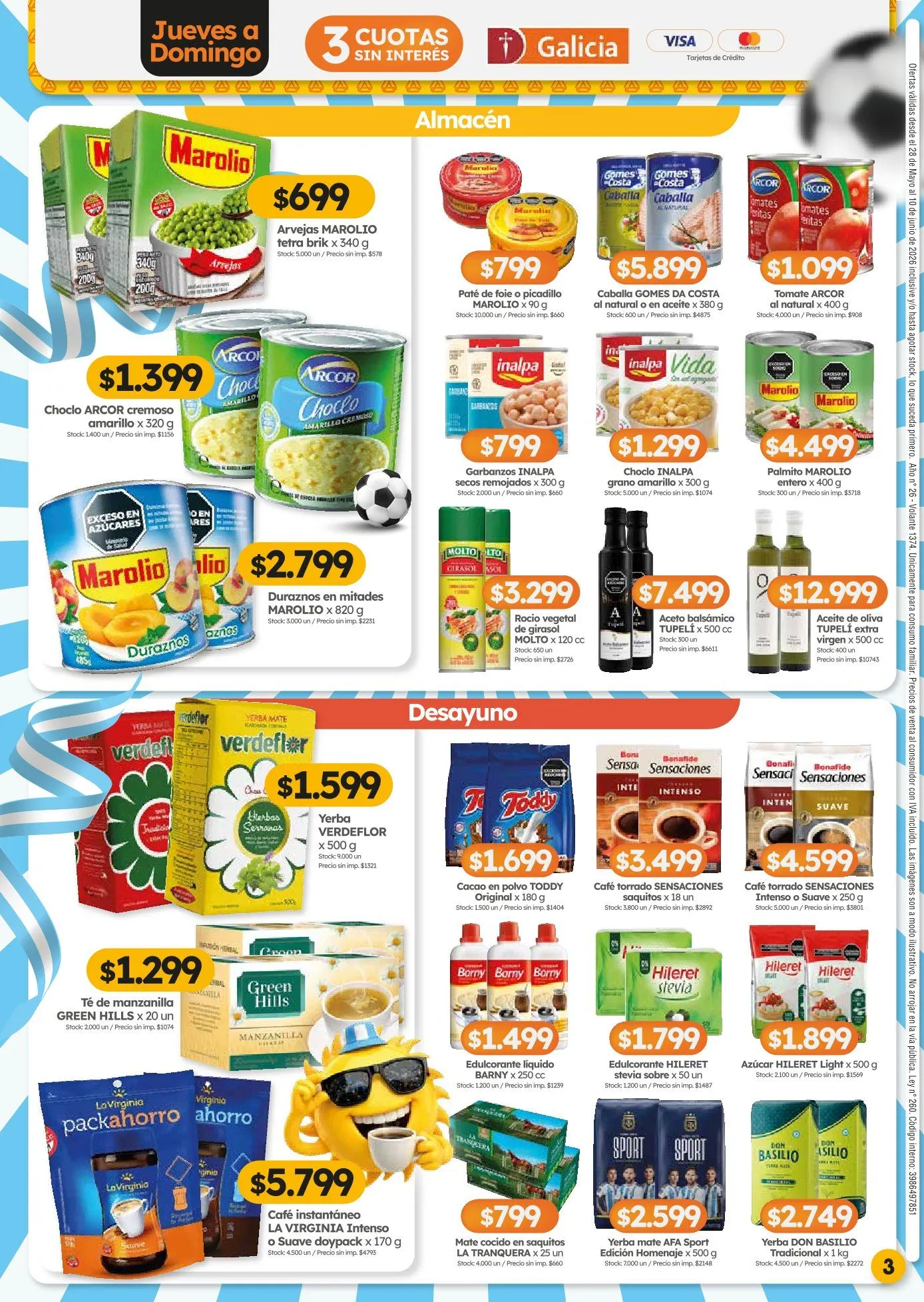 Ofertas de Cordiez Sales 28 de mayo al 10 de junio 2026 - Página 3 del catálogo