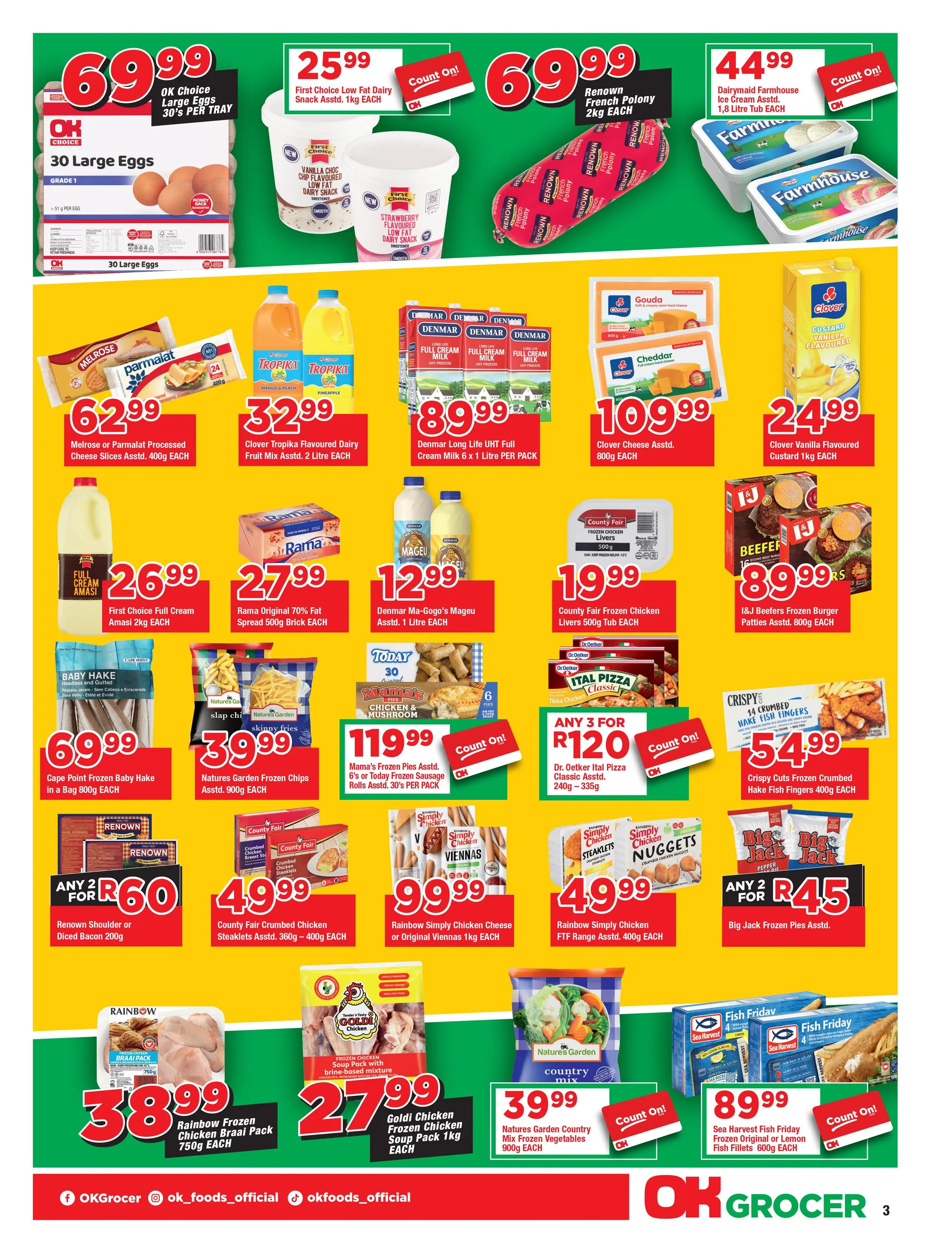 OK Foods Sales from 25 February to 8 March 2026 - Catalogue Page 3