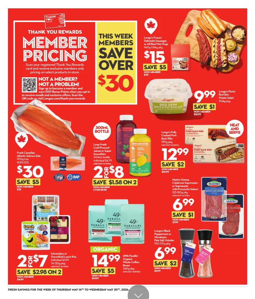 Longo's Sales from May 14 to May 20 2026 - flyer page 3