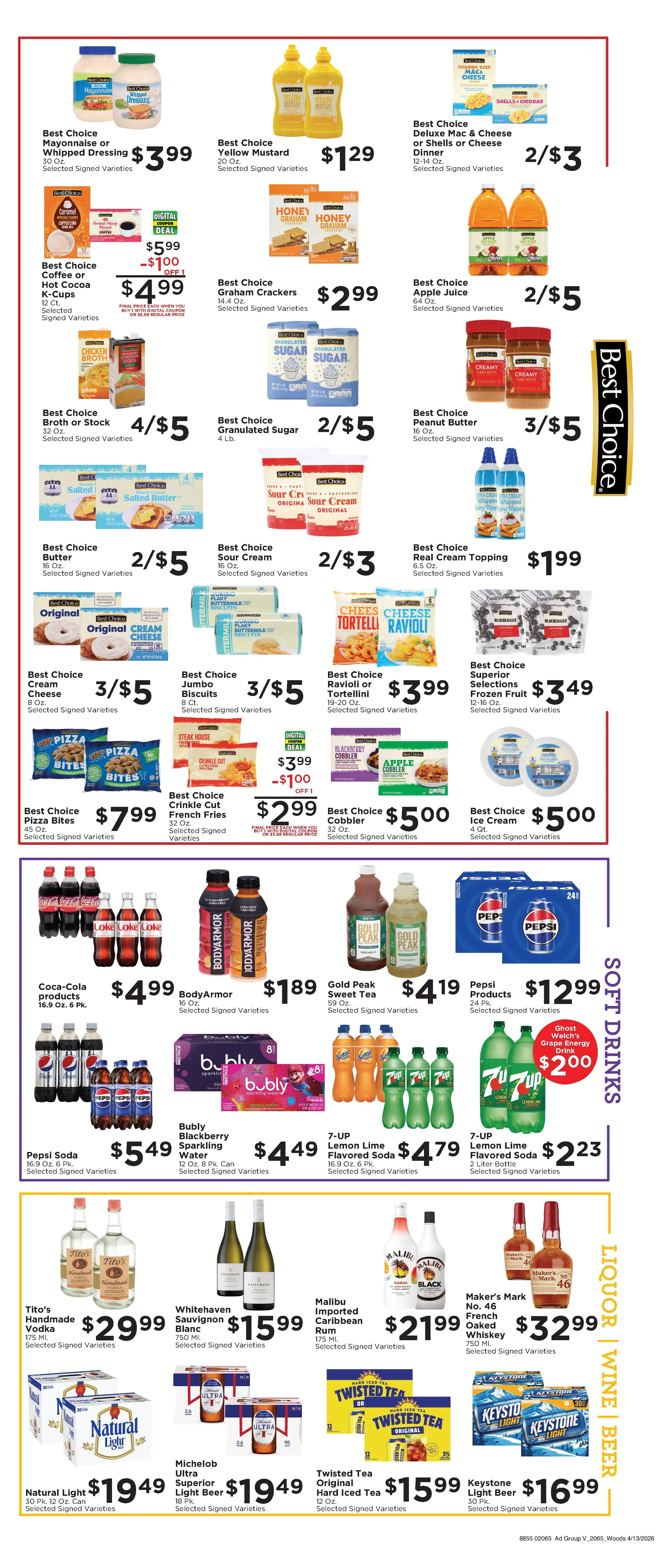 Weekly ad Woods Supermarket weekly ads from April 15 to April 21 2026 - Page 3