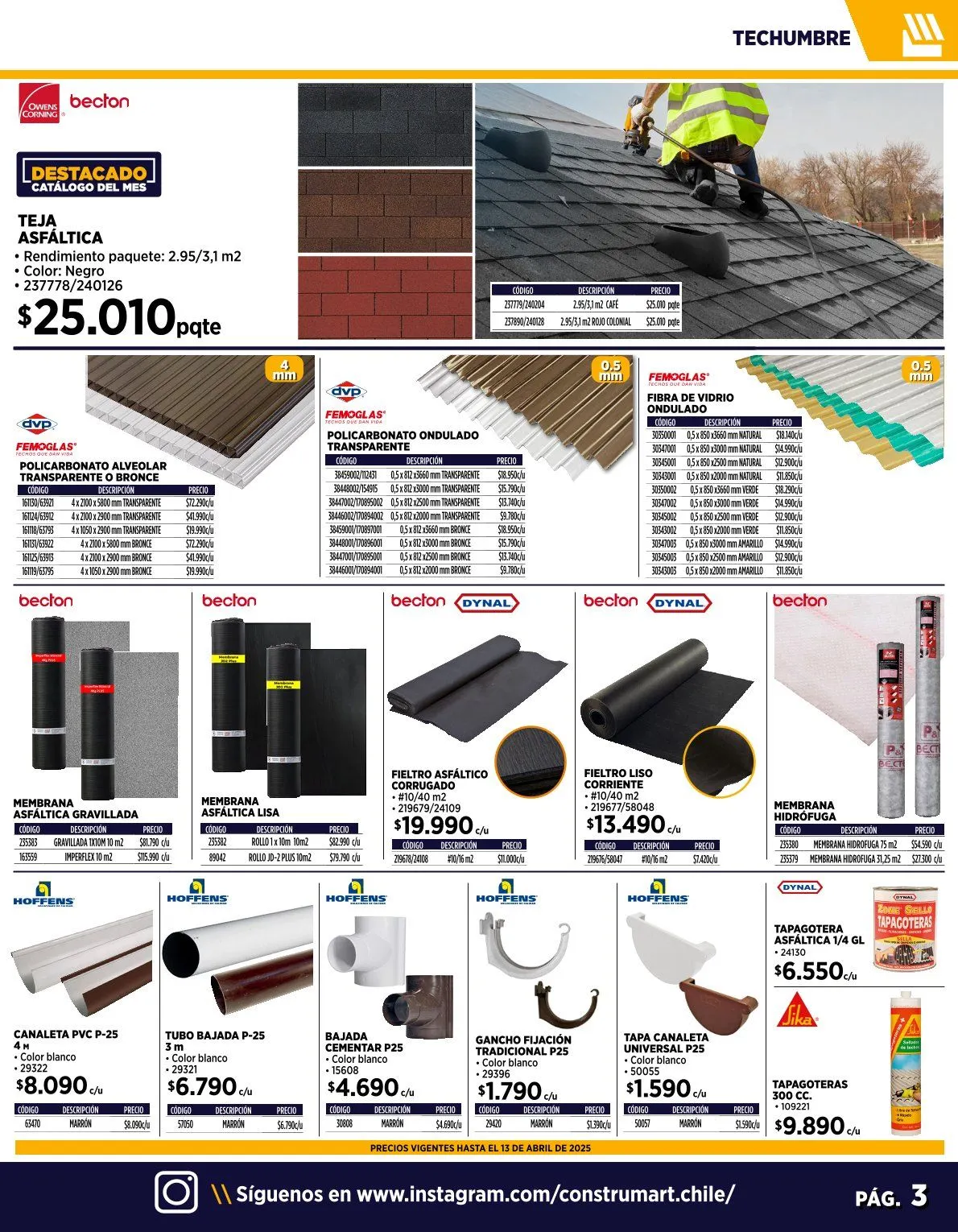 Catálogo de Construmart Ofertas 1 de abril al 1 de mayo 2025 - Página 3