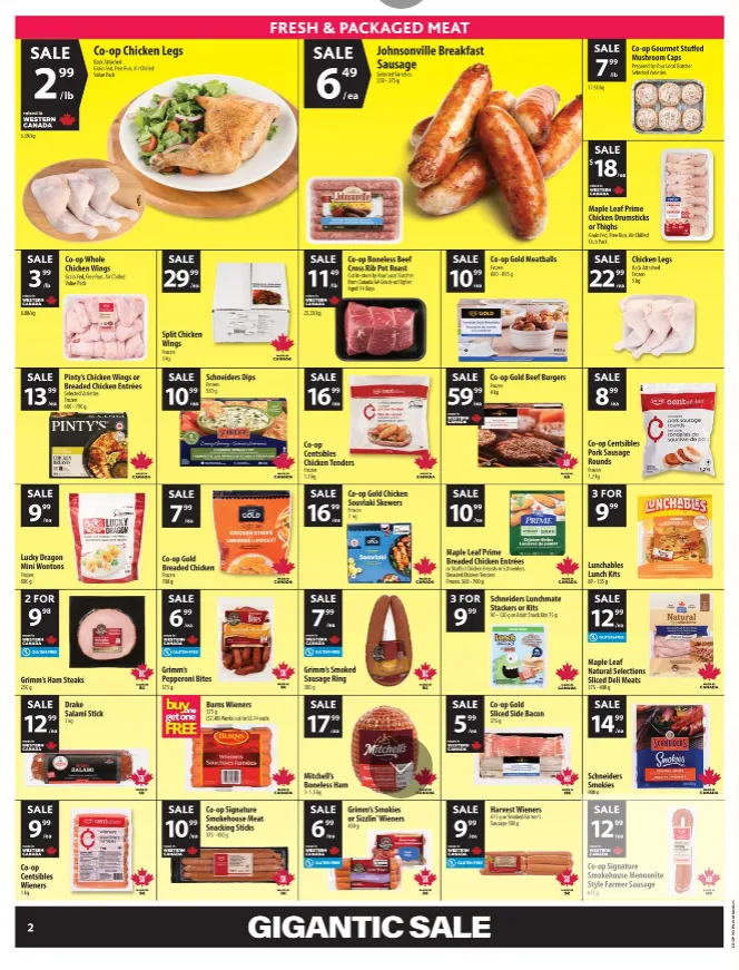 Co-op Food Sales from January 22 to February 28 2026 - flyer page 3