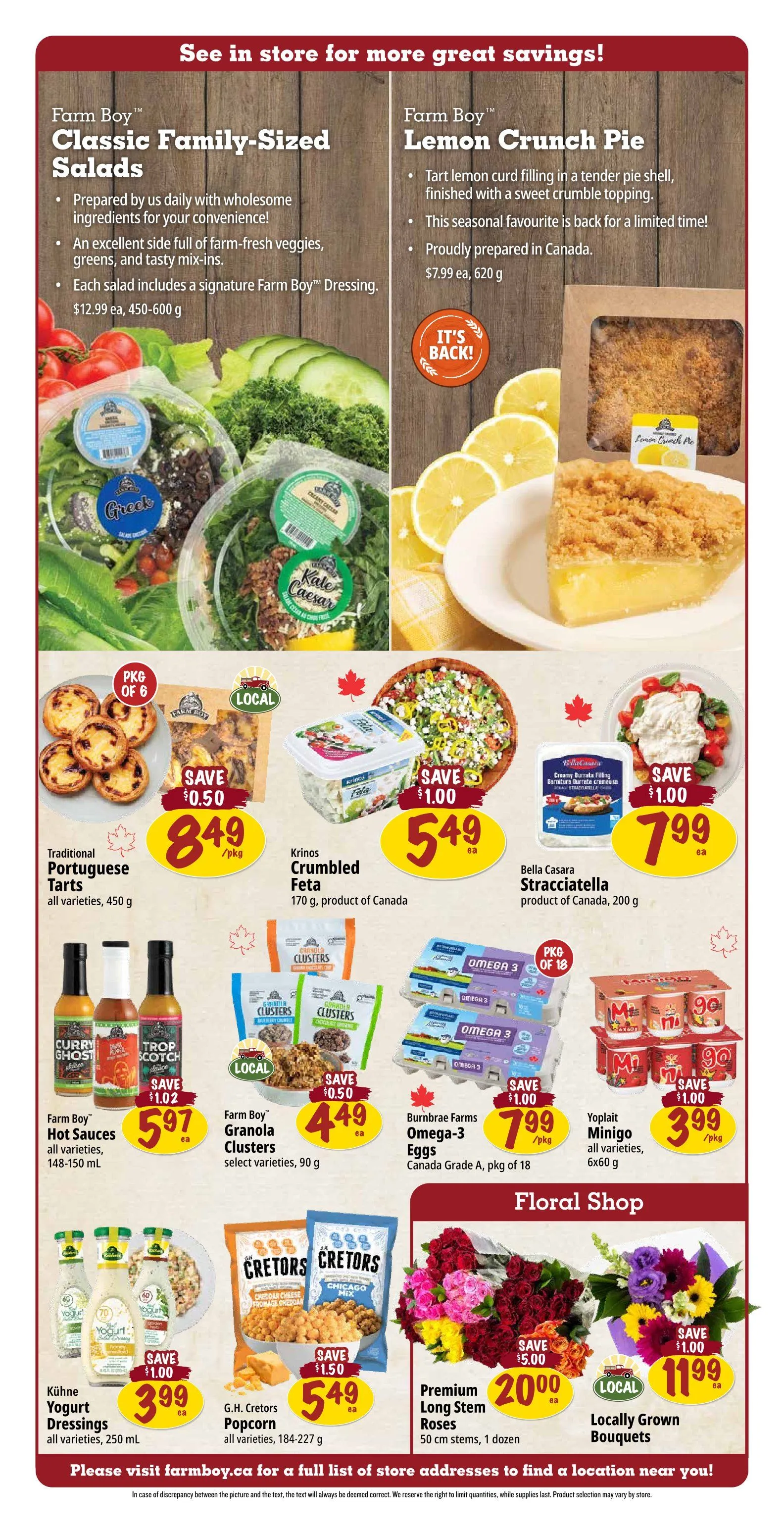 Farm Boy Sales from April 9 to April 19 2026 - flyer page 3